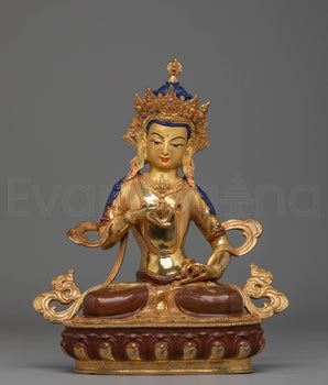Handcrafted Longevity Deity Amitayus Statue