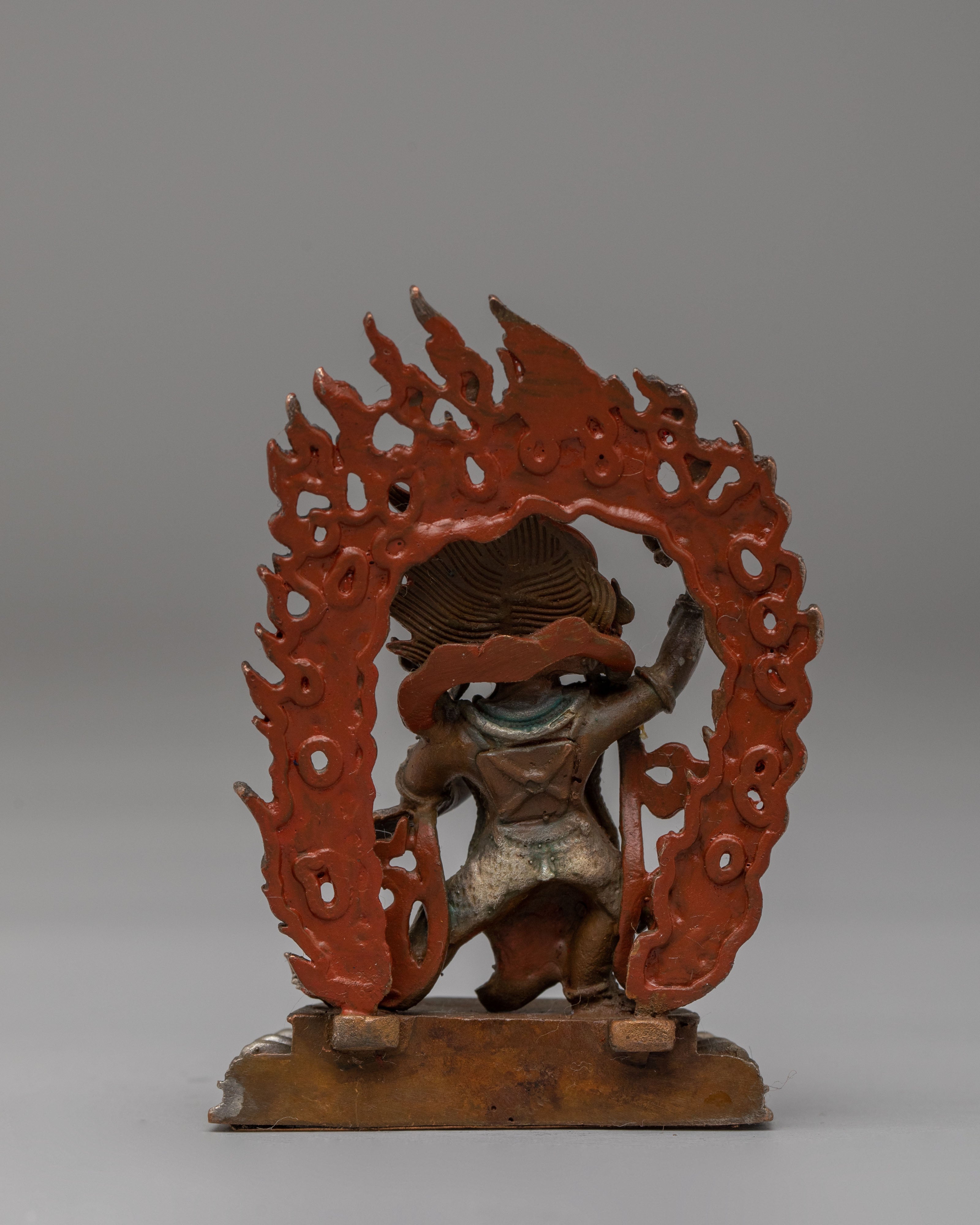Ceremonial Vajrapani Shrine Statue | Sacred Protector Deity