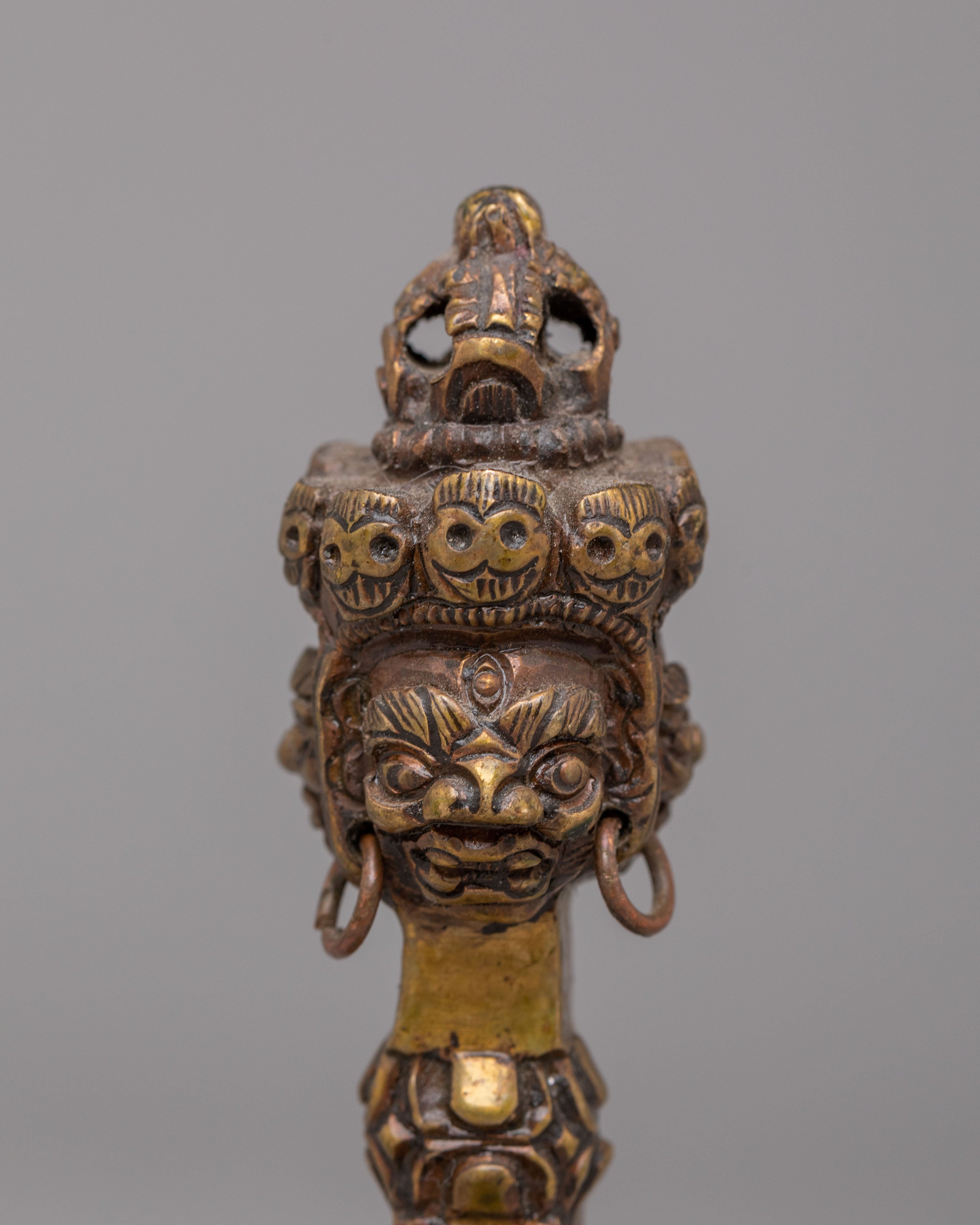 Sacred Phurba for Altar Use | Tibetan Buddhist Ritual Dagger
