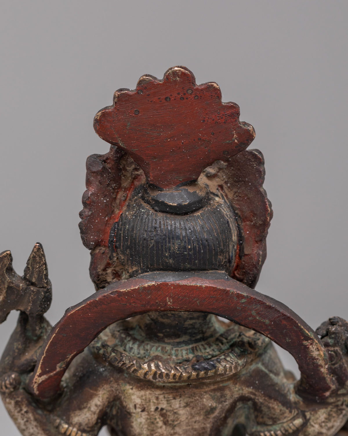 Himalayan Lord Ganesha Sculpture | Antique Finish Copper Statue