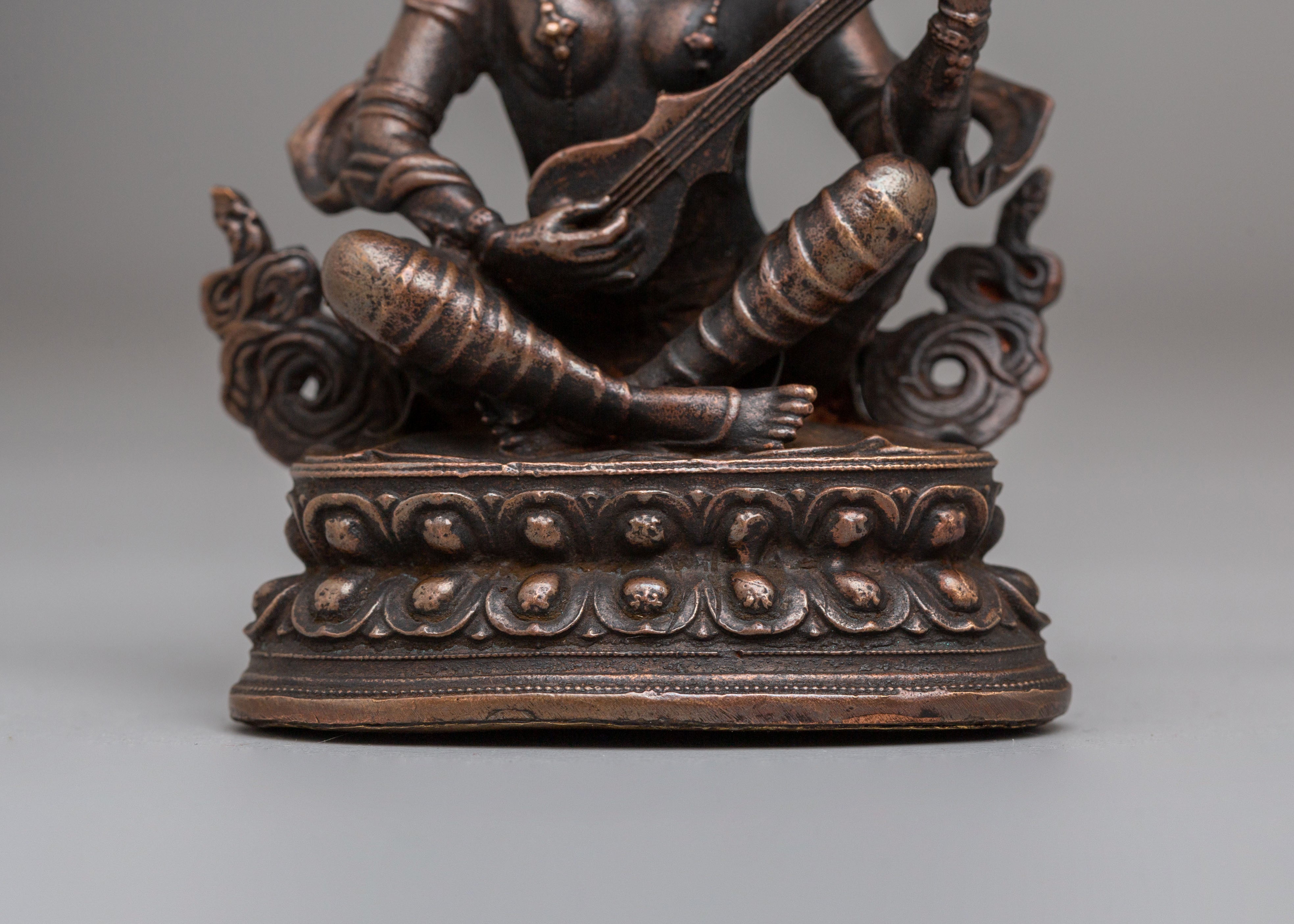 Saraswati Decor Statue | Handcrafted Bronze Statue for Home Decor