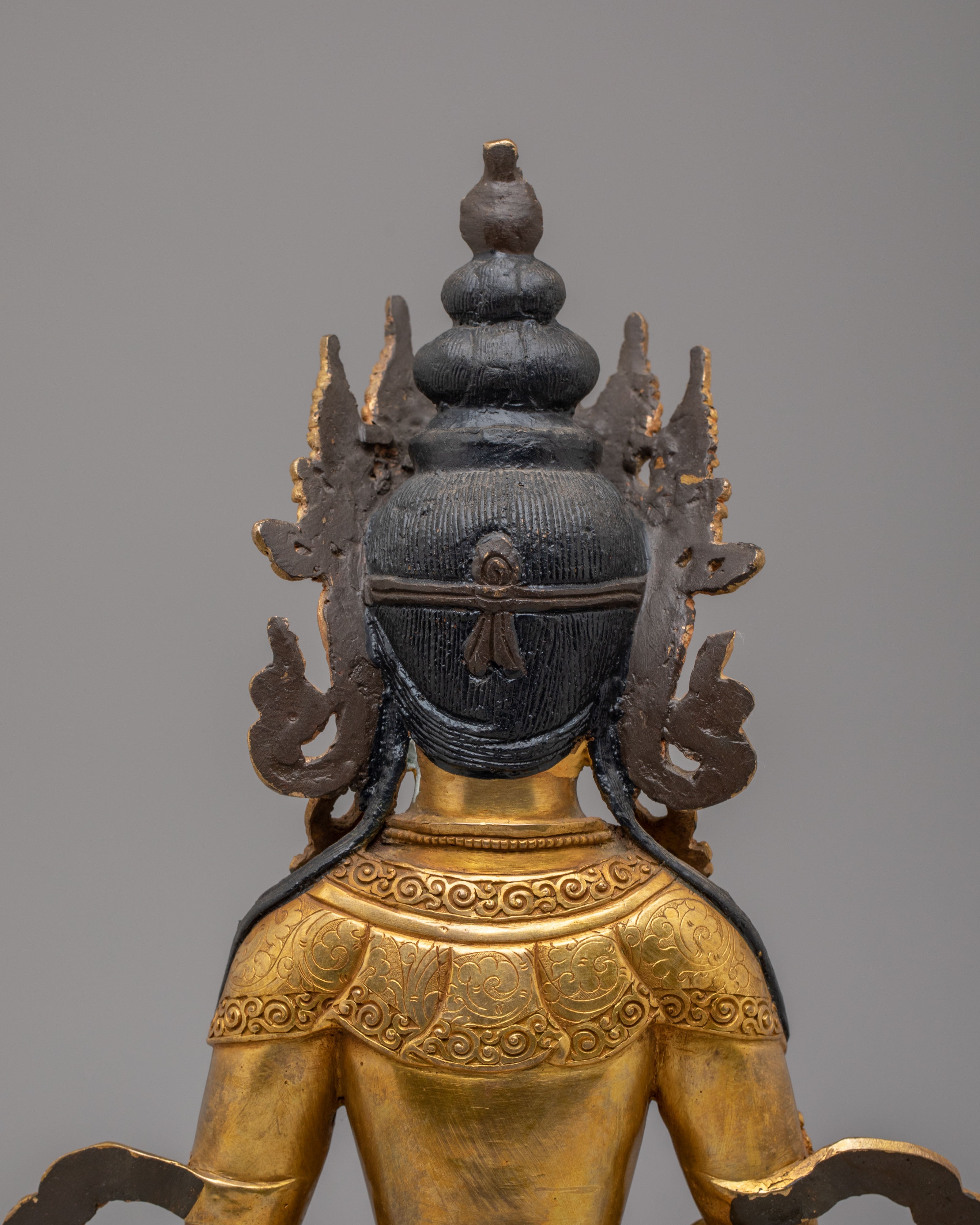 Handmade Amitayus Buddha Statue | Symbol of Longevity and Spiritual Wisdom