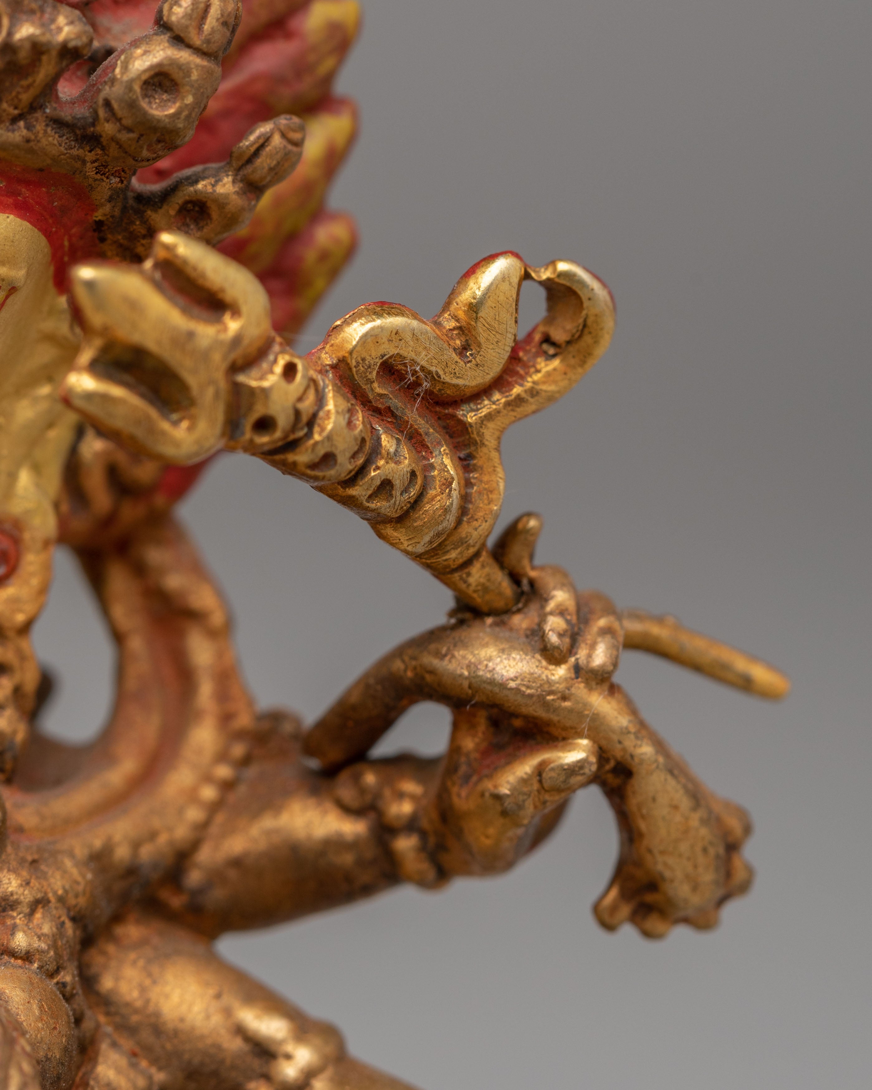 Traditional Six-Armed Mahakala Statue | Himalayan Art
