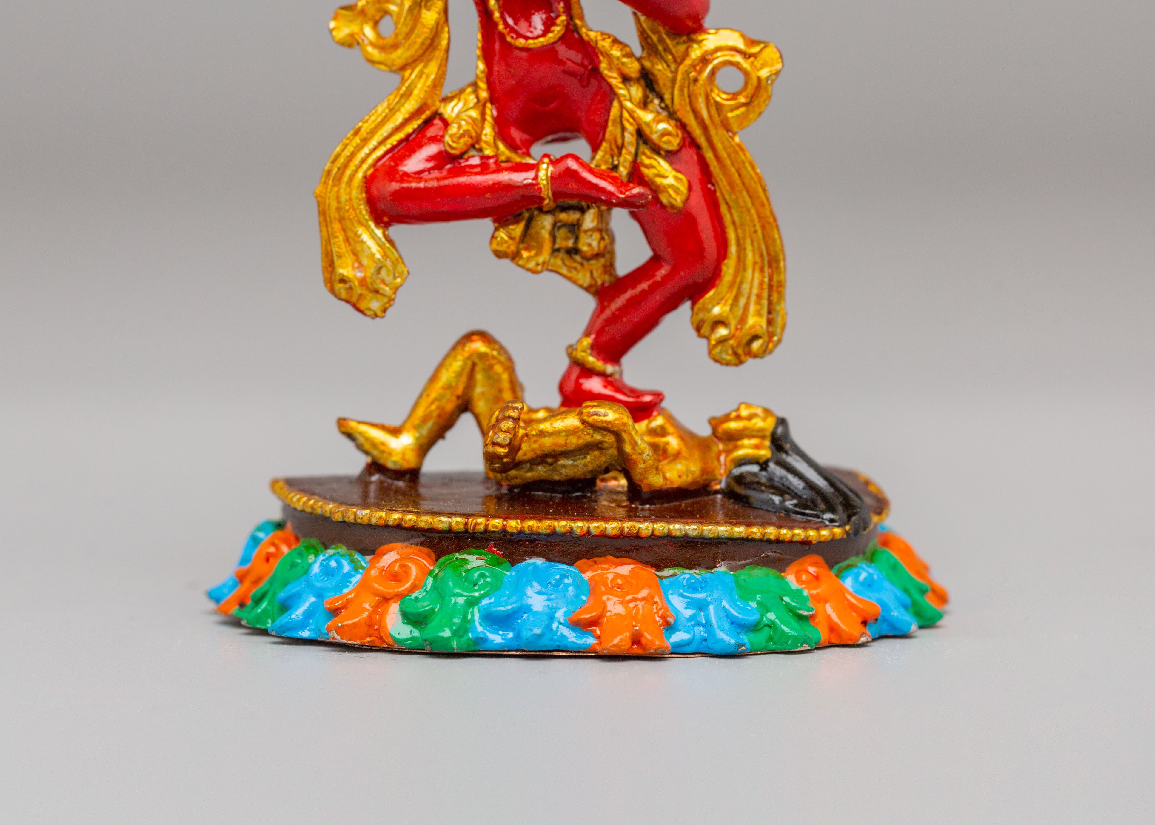 Handcrafted Dakini Statue Set | Tibetan Tantric Deity Figurines