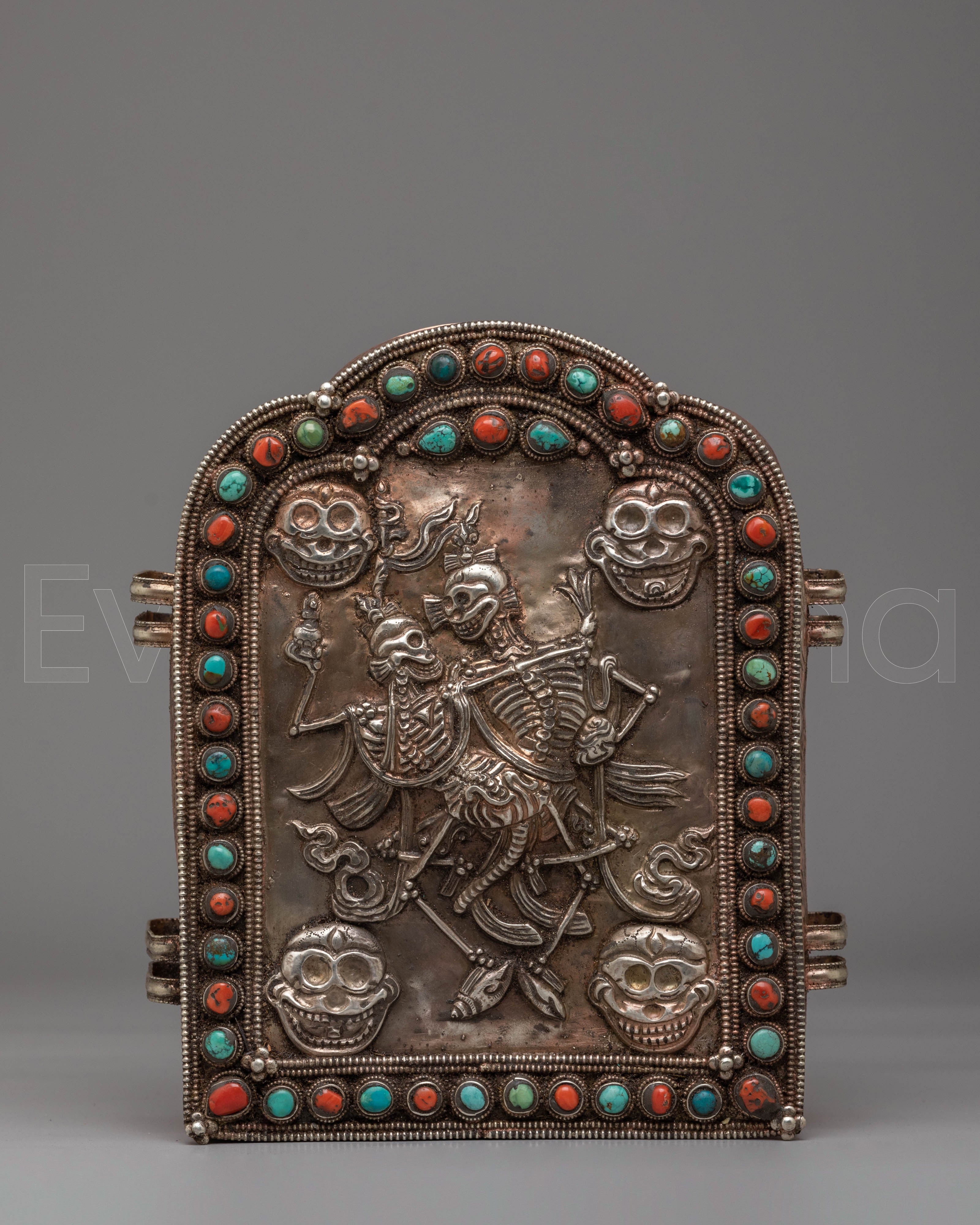 Citipati Design Tibetan Ghau Box | Protective Significance of the Ghau Box