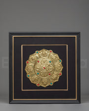 Sacred Buddhist Mandala Wall Hanging