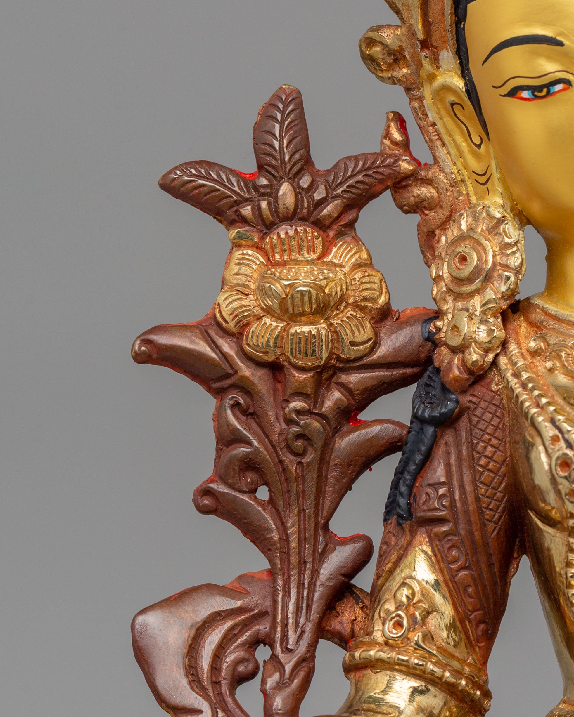 Himalayan Green Tara Goddess Sculpture | A Divine Artwork for Spiritual Harmony