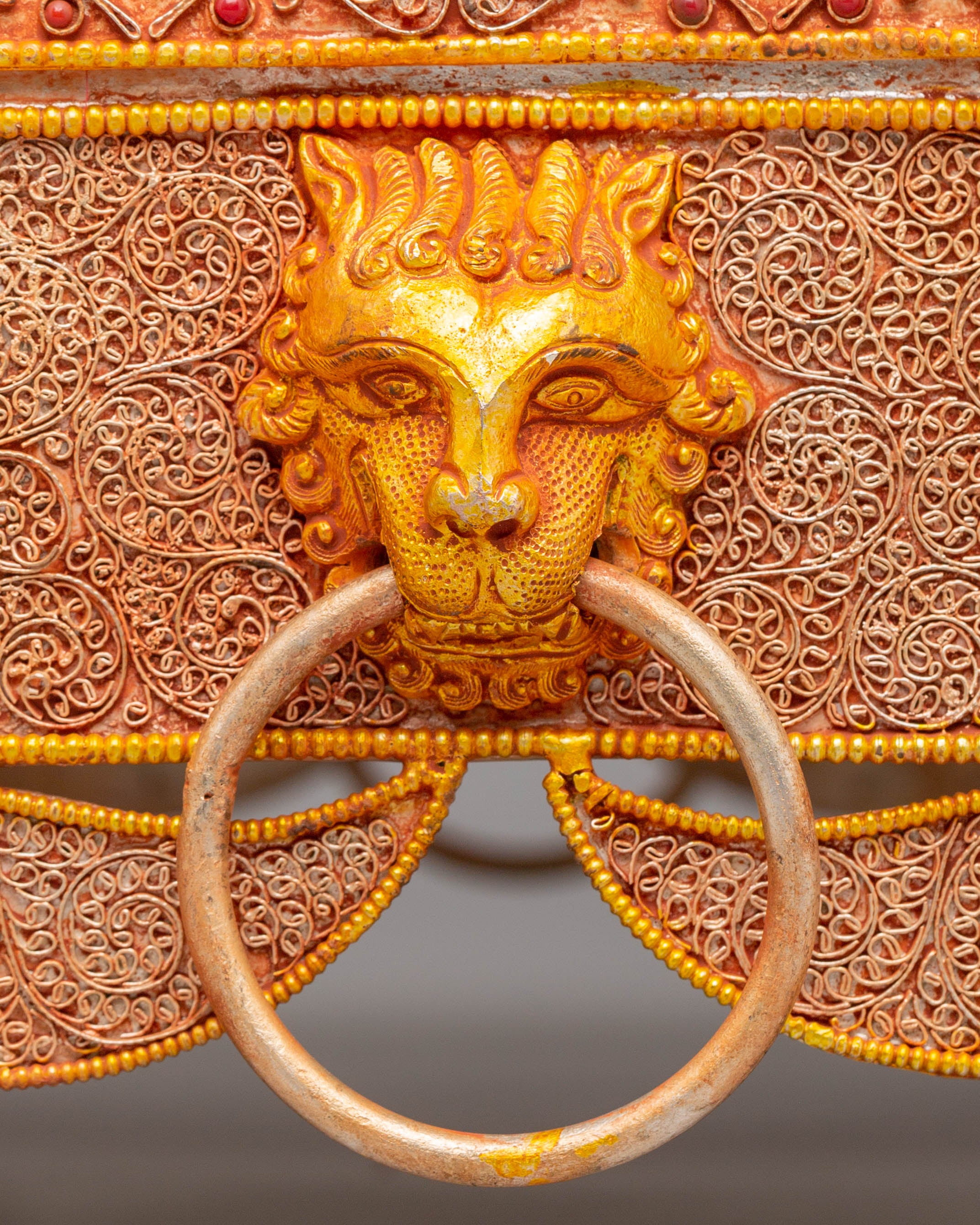 Himalayan Buddhist Treasure Box | Handcrafted Tibetan Decor