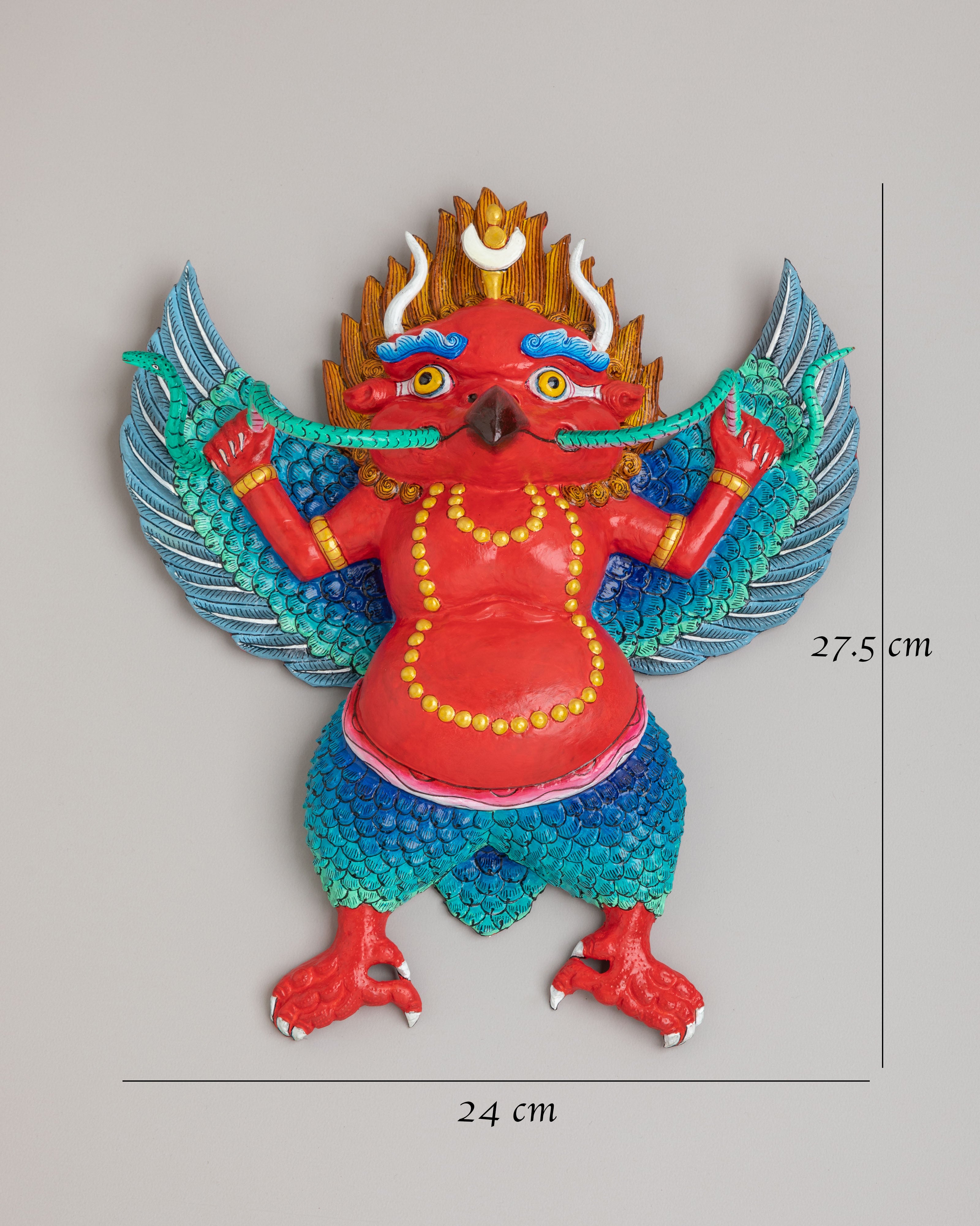 Buddhist Altar Garuda Wall Hanging | Handcrafted Decor