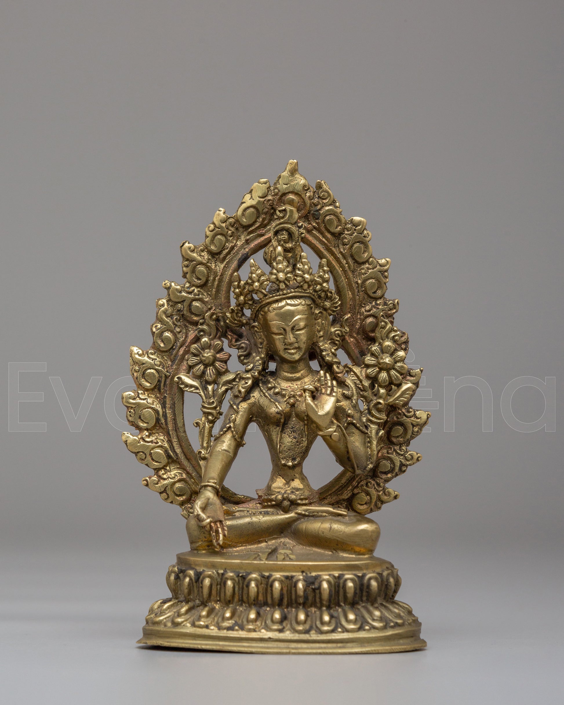 Handcrafted White Tara Statue