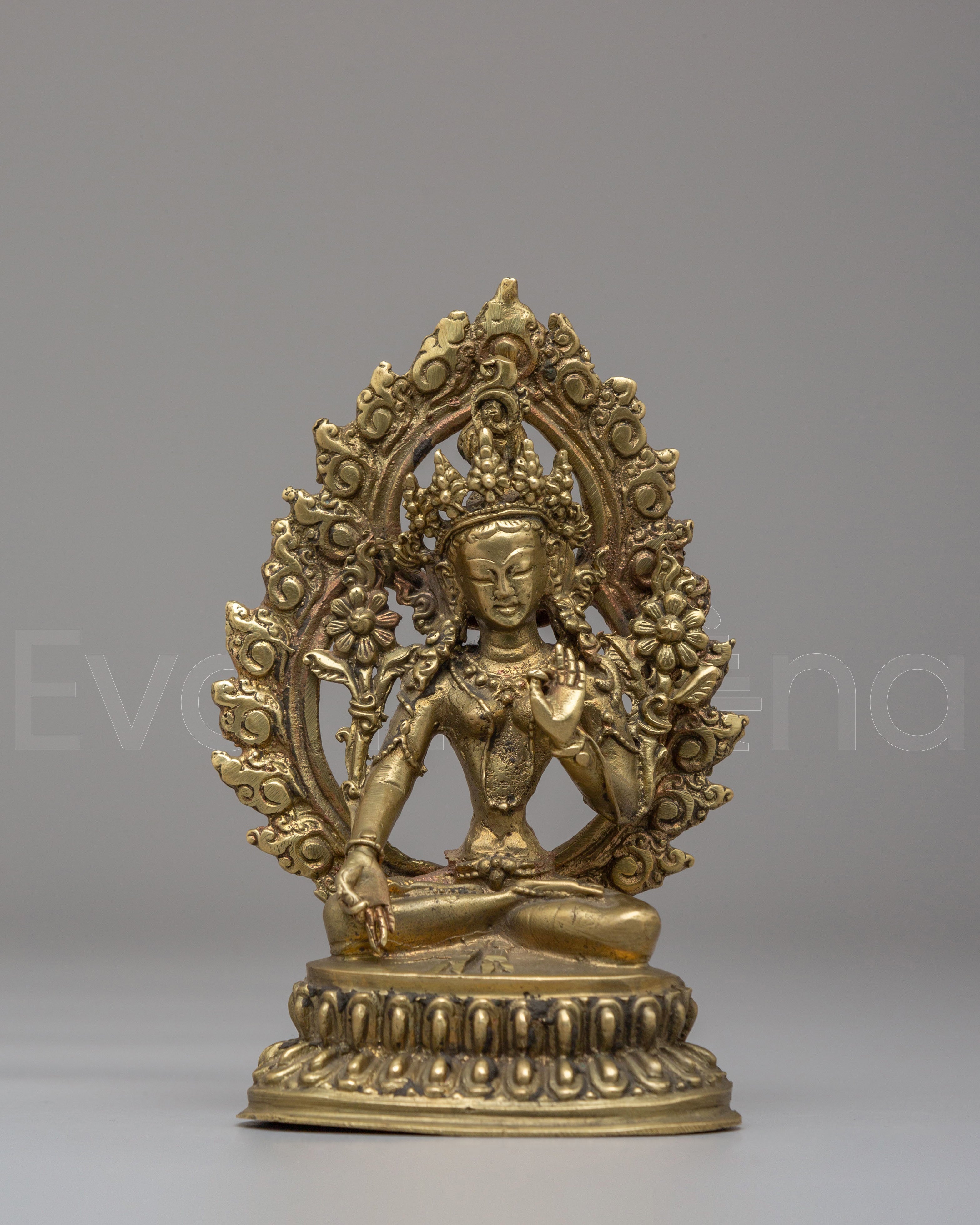 Handcrafted White Tara Statue