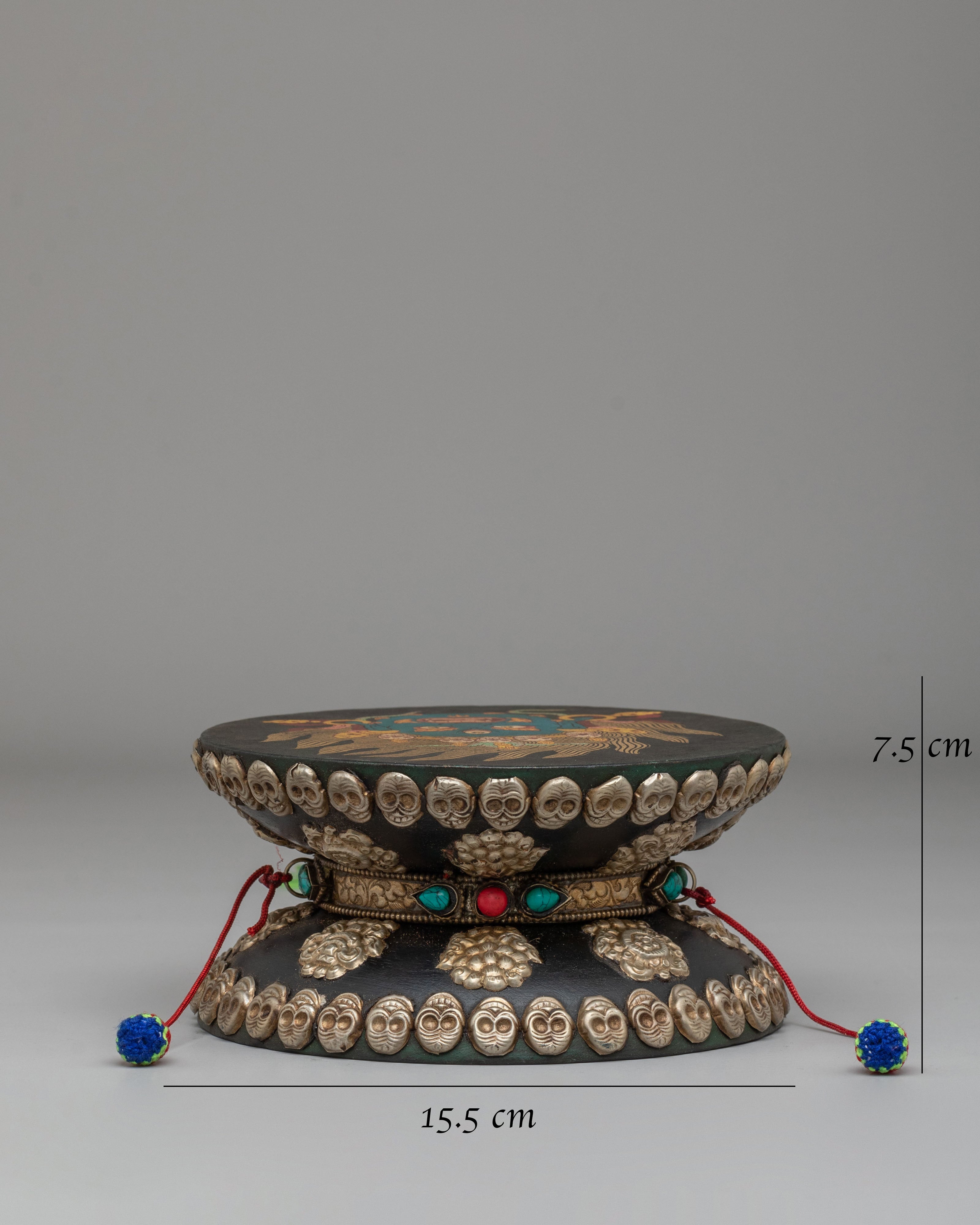Spiritual Buddhist Damaru | Himalayan Ritual Instrument