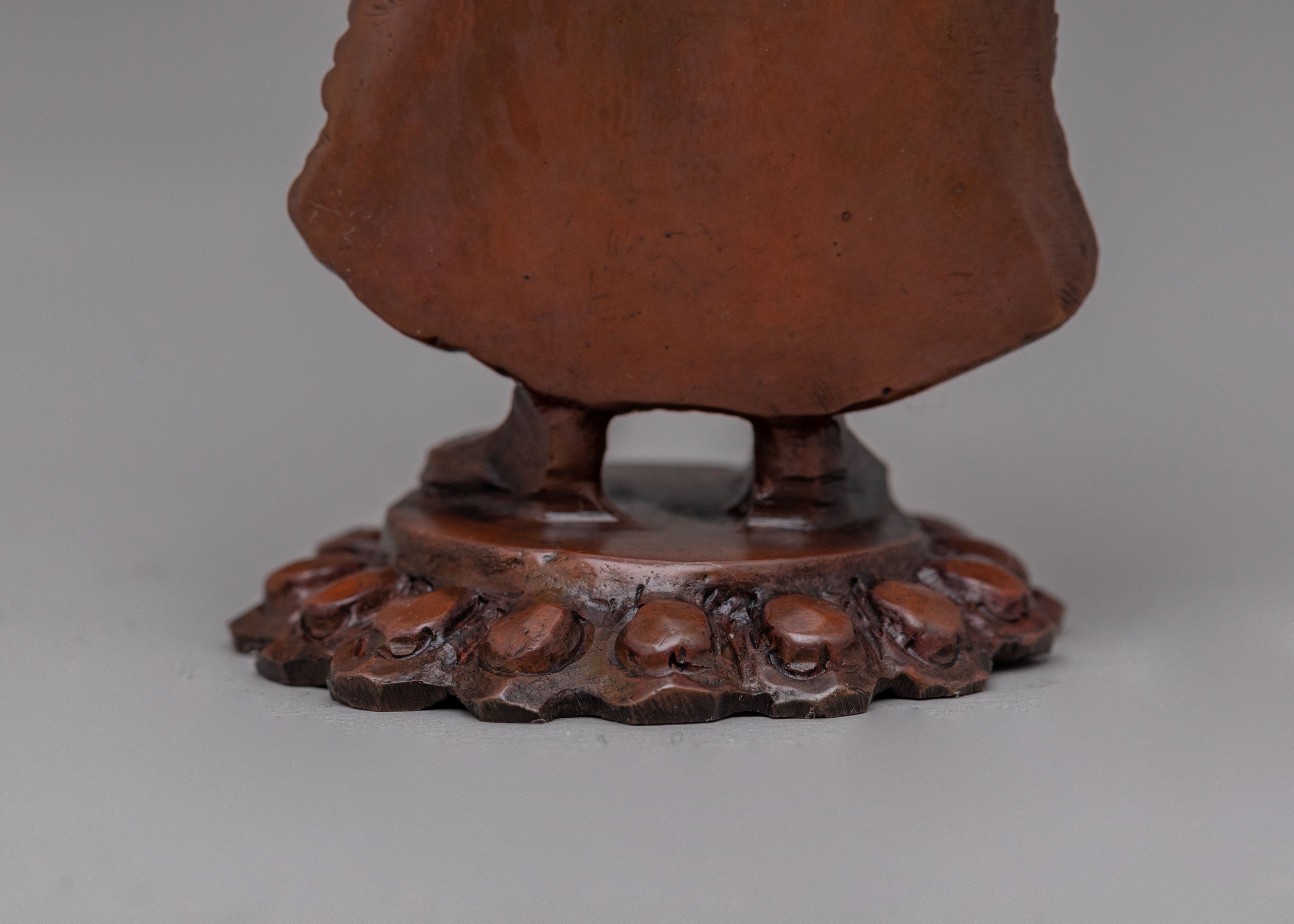 Spiritual Dipankara Buddha Statue | Oxidized Copper Body