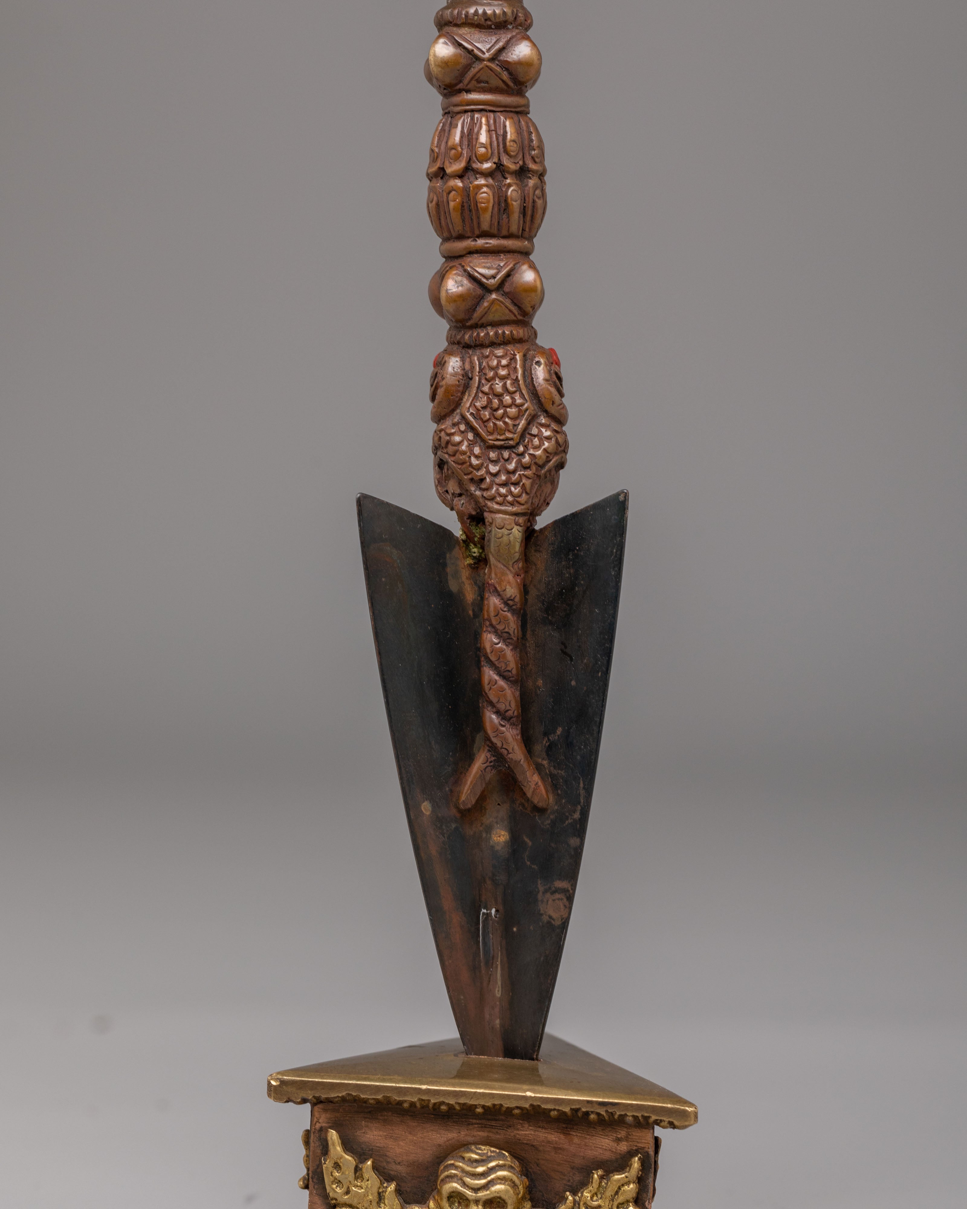 Handmade Spiritual Phurba Dagger | A Sacred Ritual Tool for Spiritual Practices