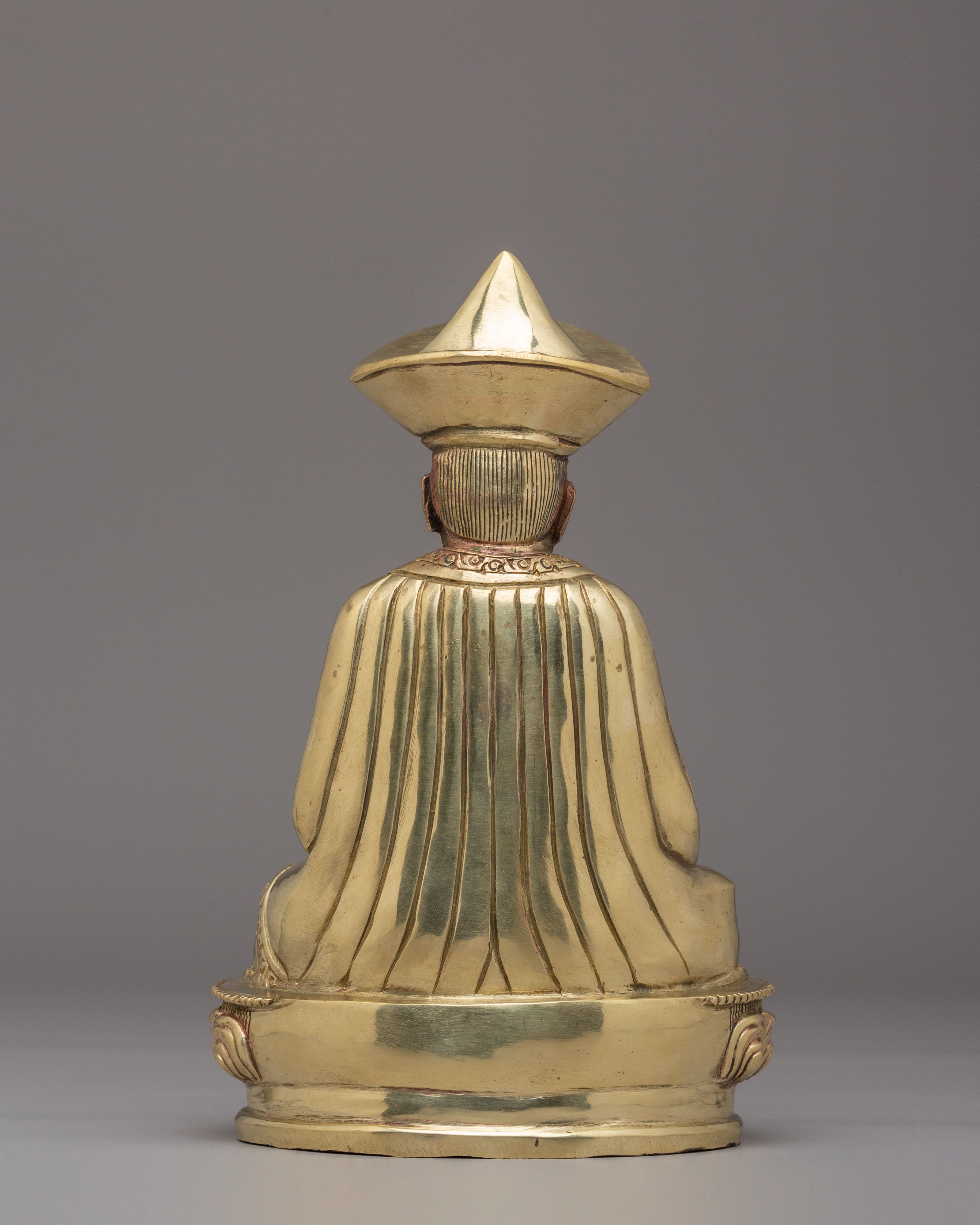 Handcrafted Sacred Guru Shapdum Statue | Spiritual Buddhist Art