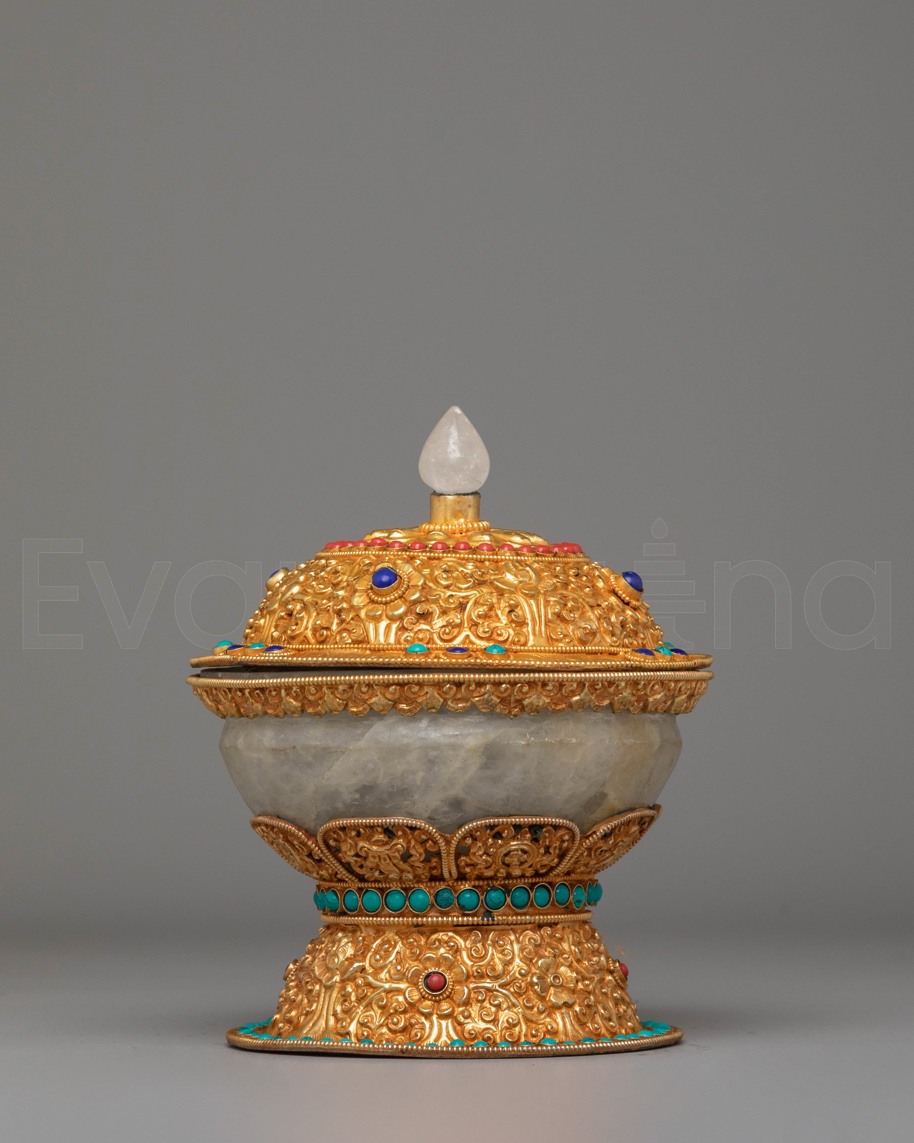 Sacred Tibetan Handcrafted Rice Pot