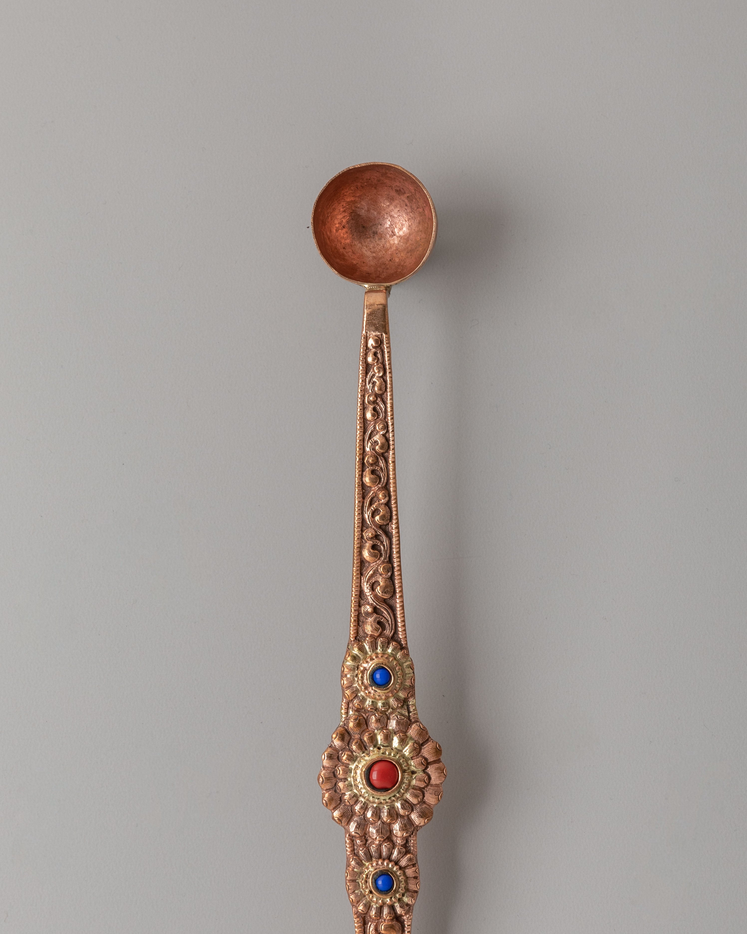 Handmade Spoon Set | Tibetan Decorative Spoon