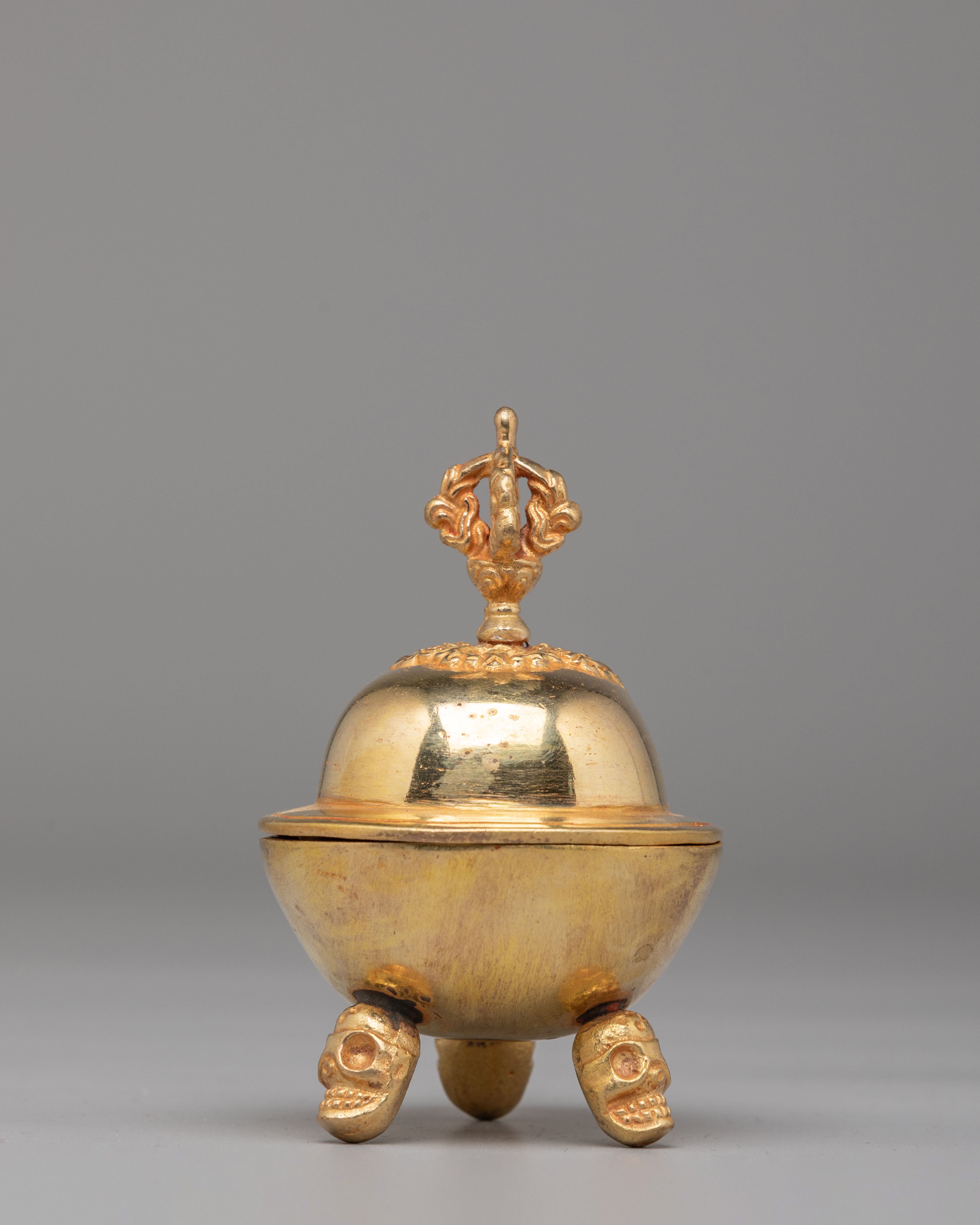 Himalayan Kapala Ritual Bowl | Skull Cup for Tantric Offerings