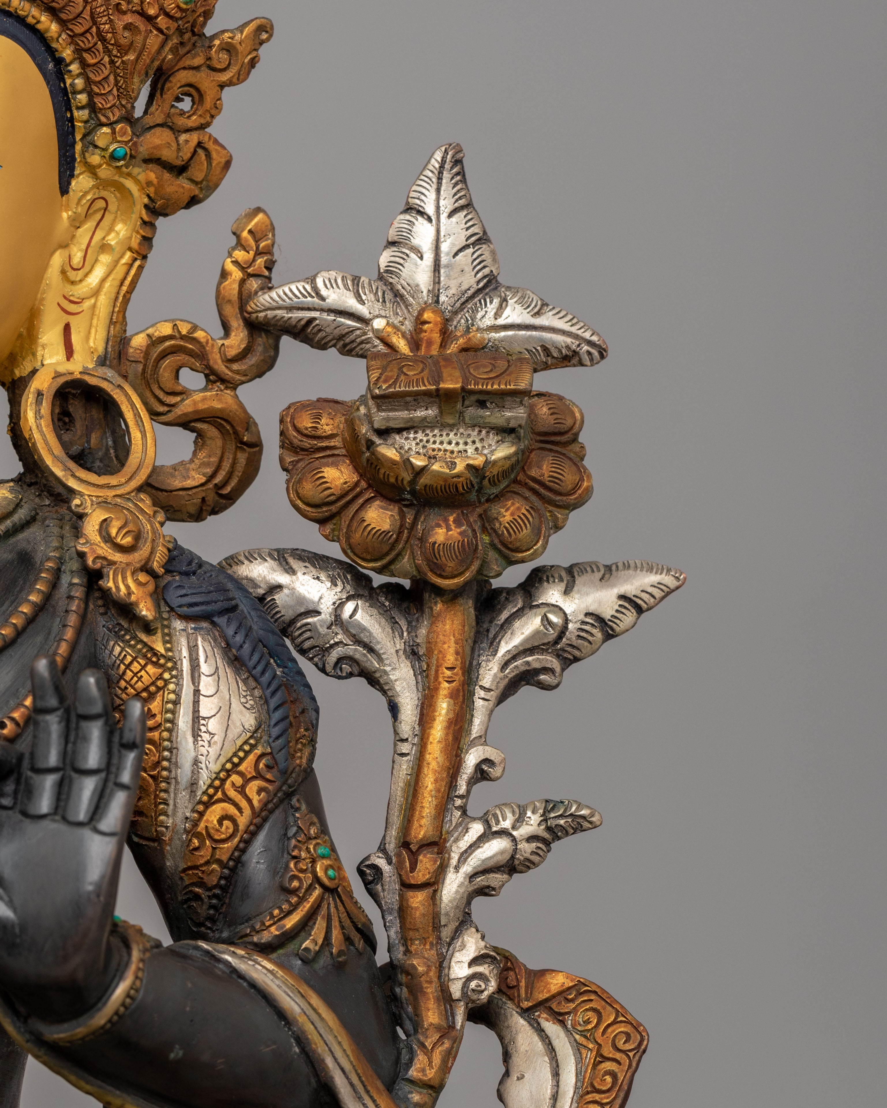 Handmade Manjushri Bodhisattva Statue | Bodhisattva of Wisdom