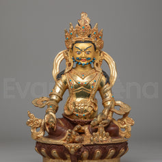 Sacred Buddhist Dzambhala Deity Statue