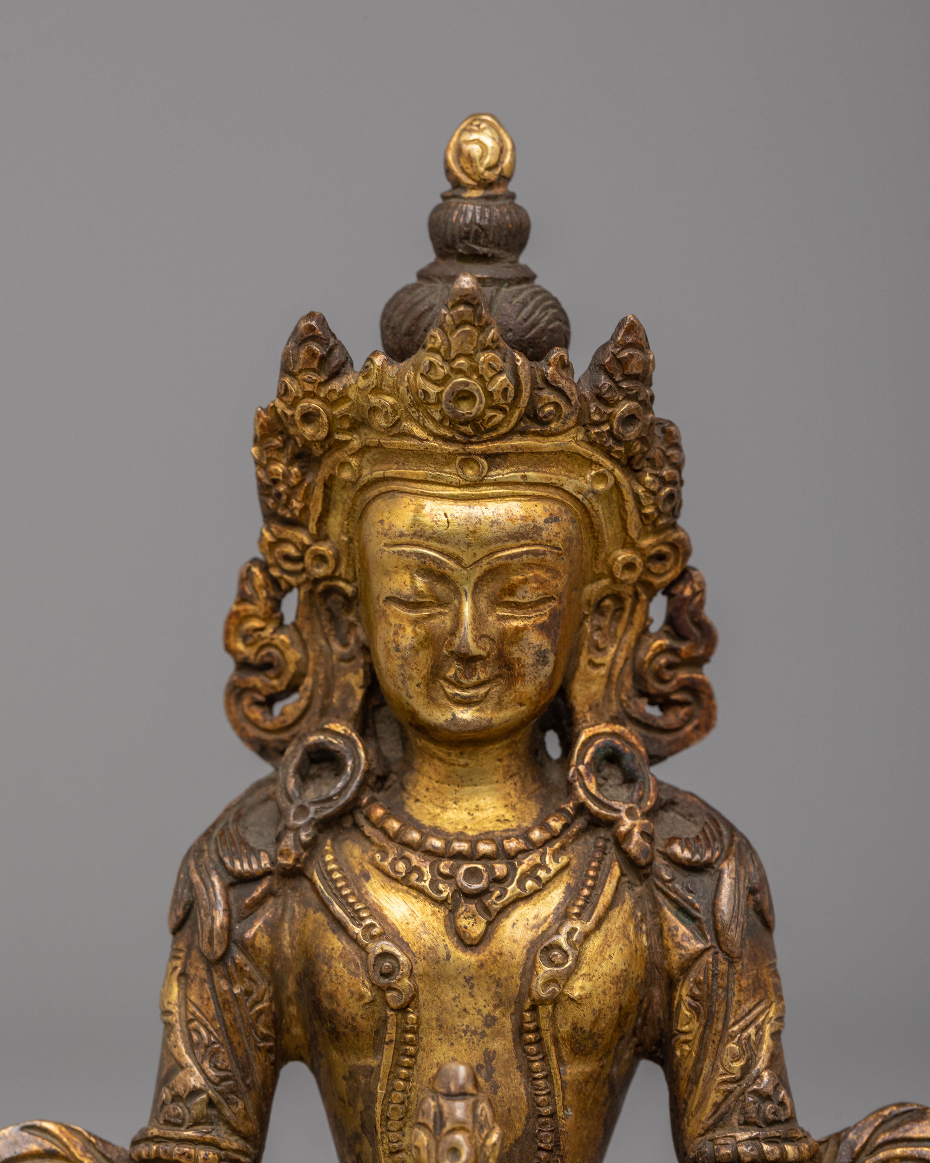 Long-Life Buddha Amitayus Statue | Buddha of Infinite Life