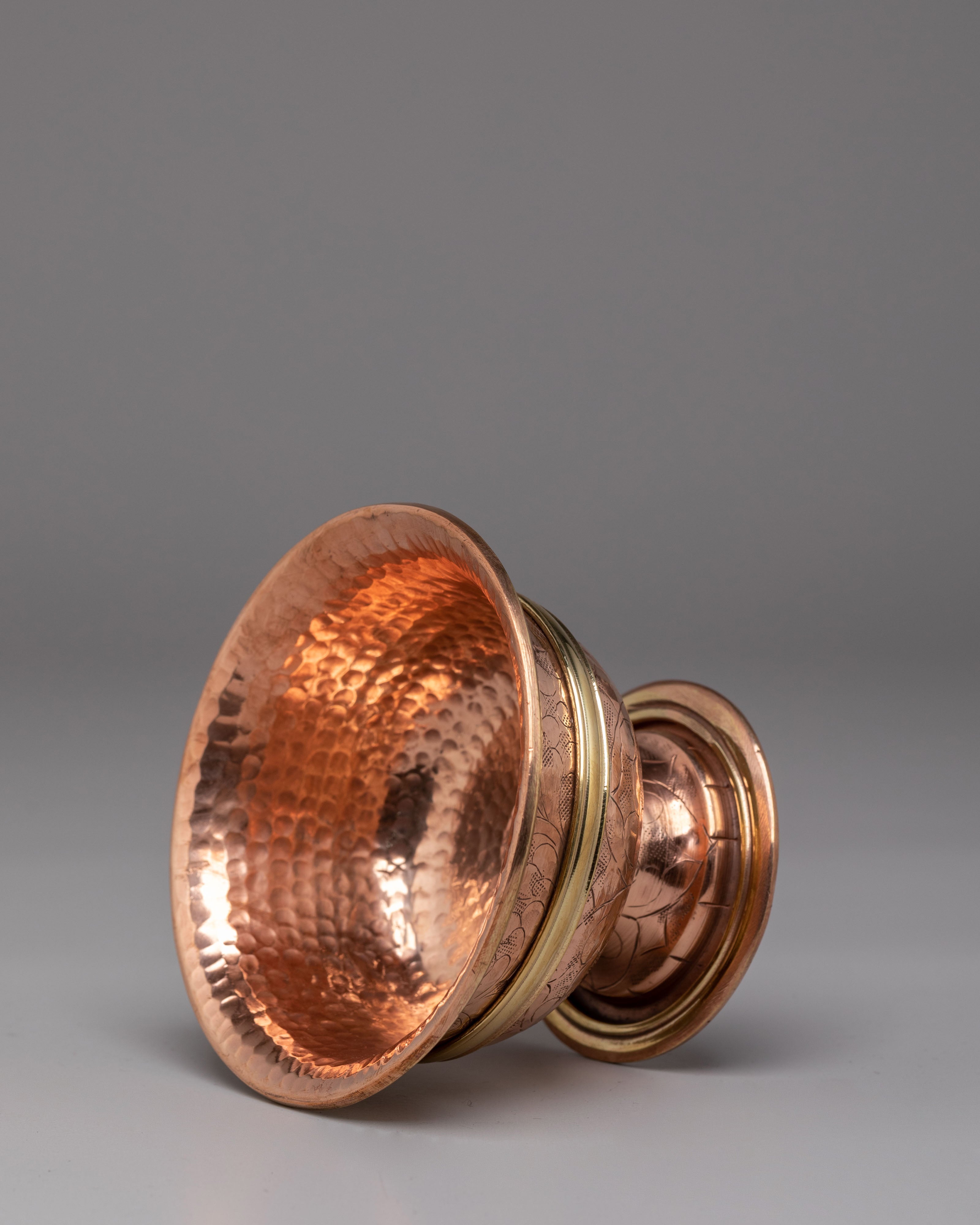 Buddhist Ritual Offering Bowls Set | Sacred Tibetan Buddhist Ceremonial Bowls