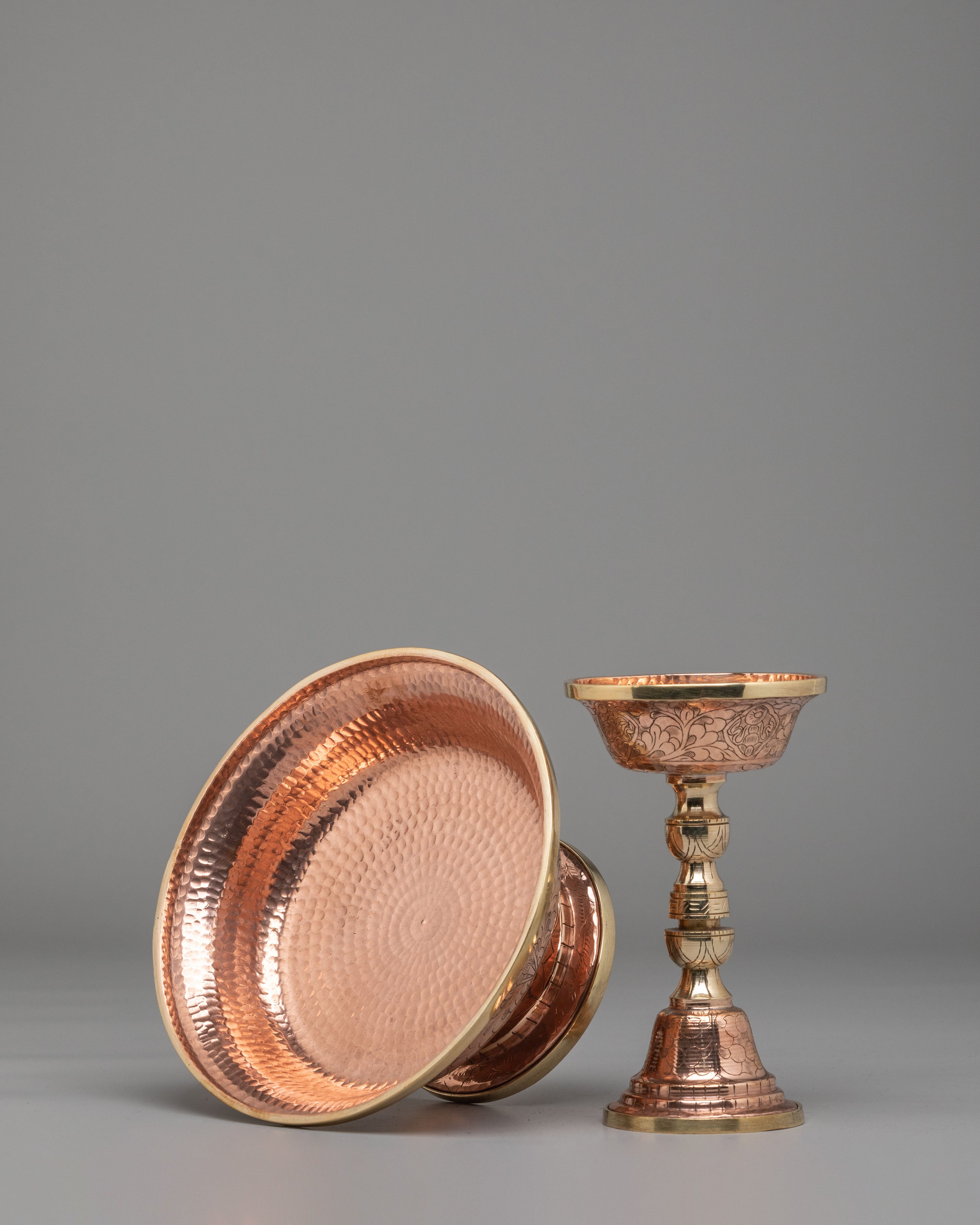 Spiritual Serkyem Set | Handcrafted Tibetan Ritual Tools for Meditation