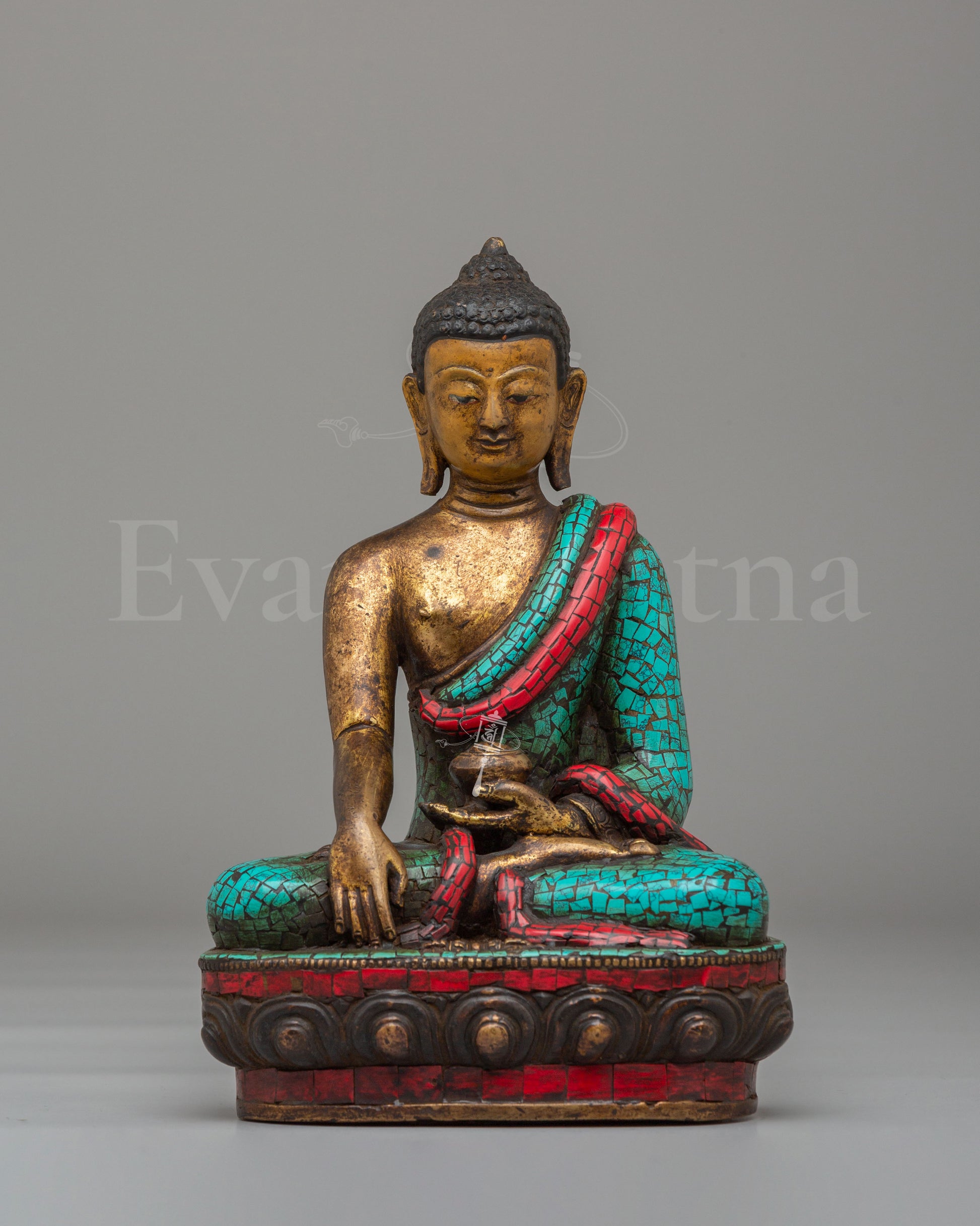 Historical Altar Shakyamuni Buddha Figurine