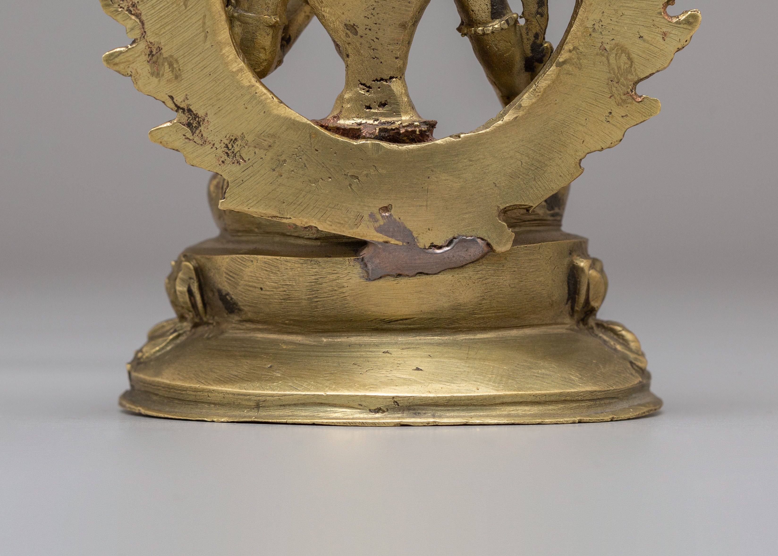 White Tara Deity Statue | Brass Buddhist Altar Decor