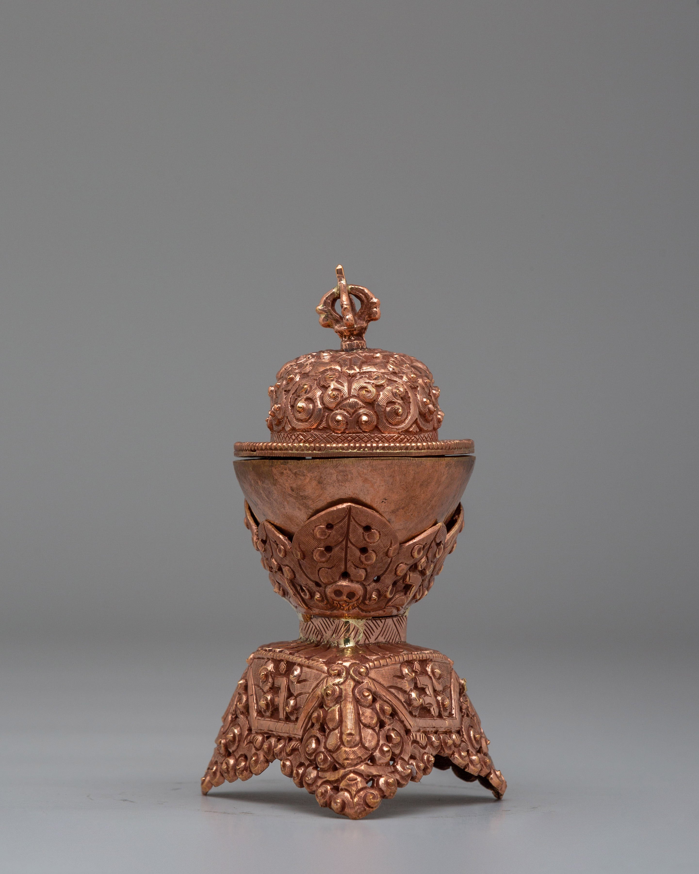 Traditional Skull Cup Set | Ritual Tool for Tantric Practices