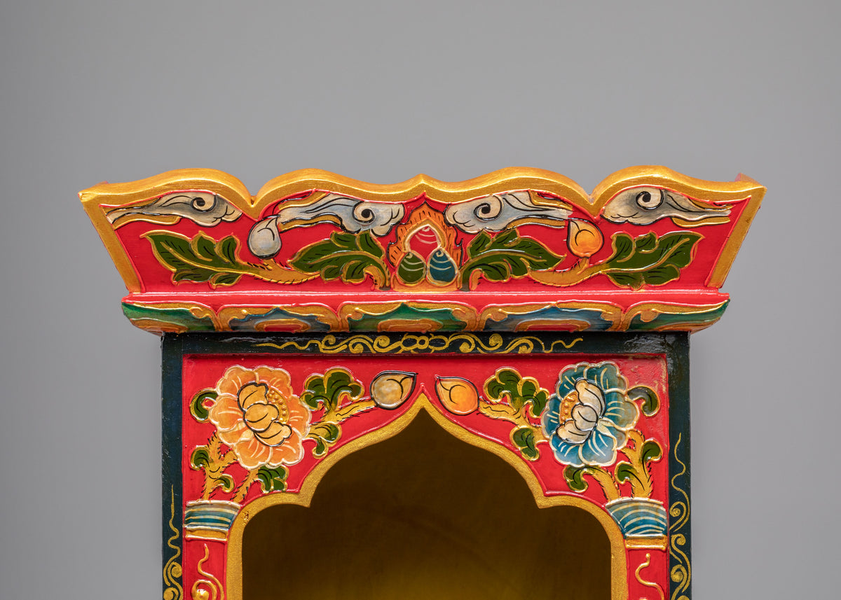 Sacred Buddhist Ritual Altar Box | Sacred Storage for Sacred Items