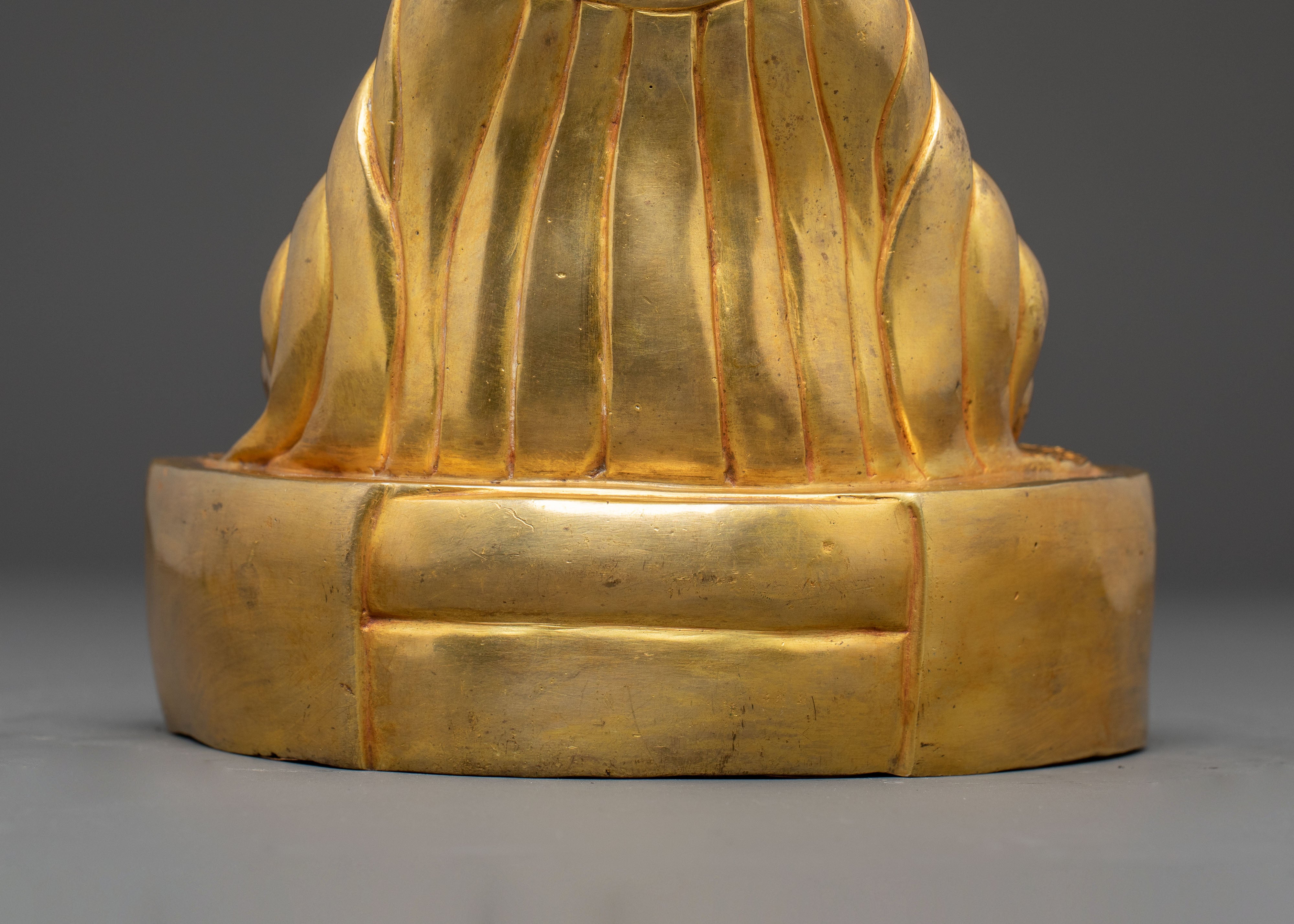 Sacred Gampopa Statue | The Master of Tibetan Buddhism