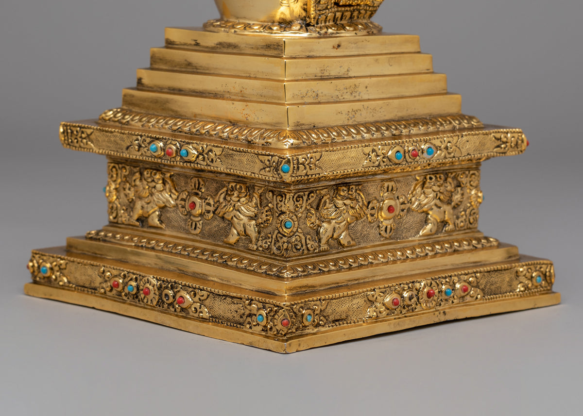 Tibetan Enlightenment Bodhi Stupa | Buddhist Shrine