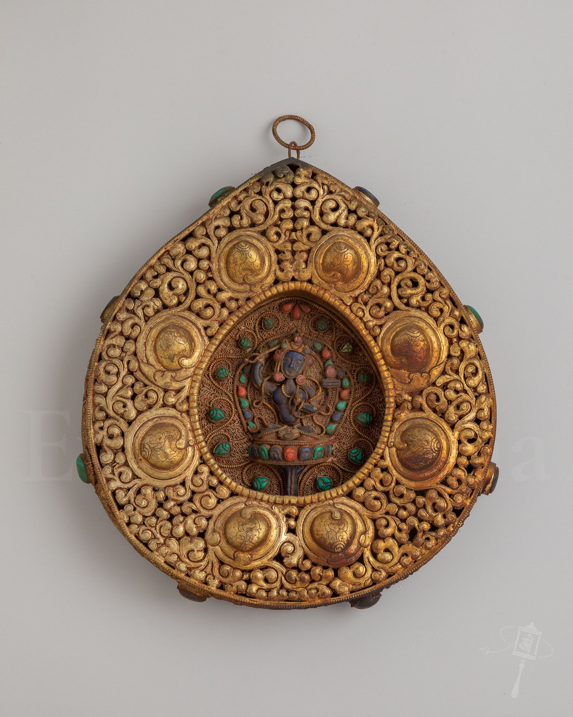Buddhist Deity Manjushri Wall Hanging