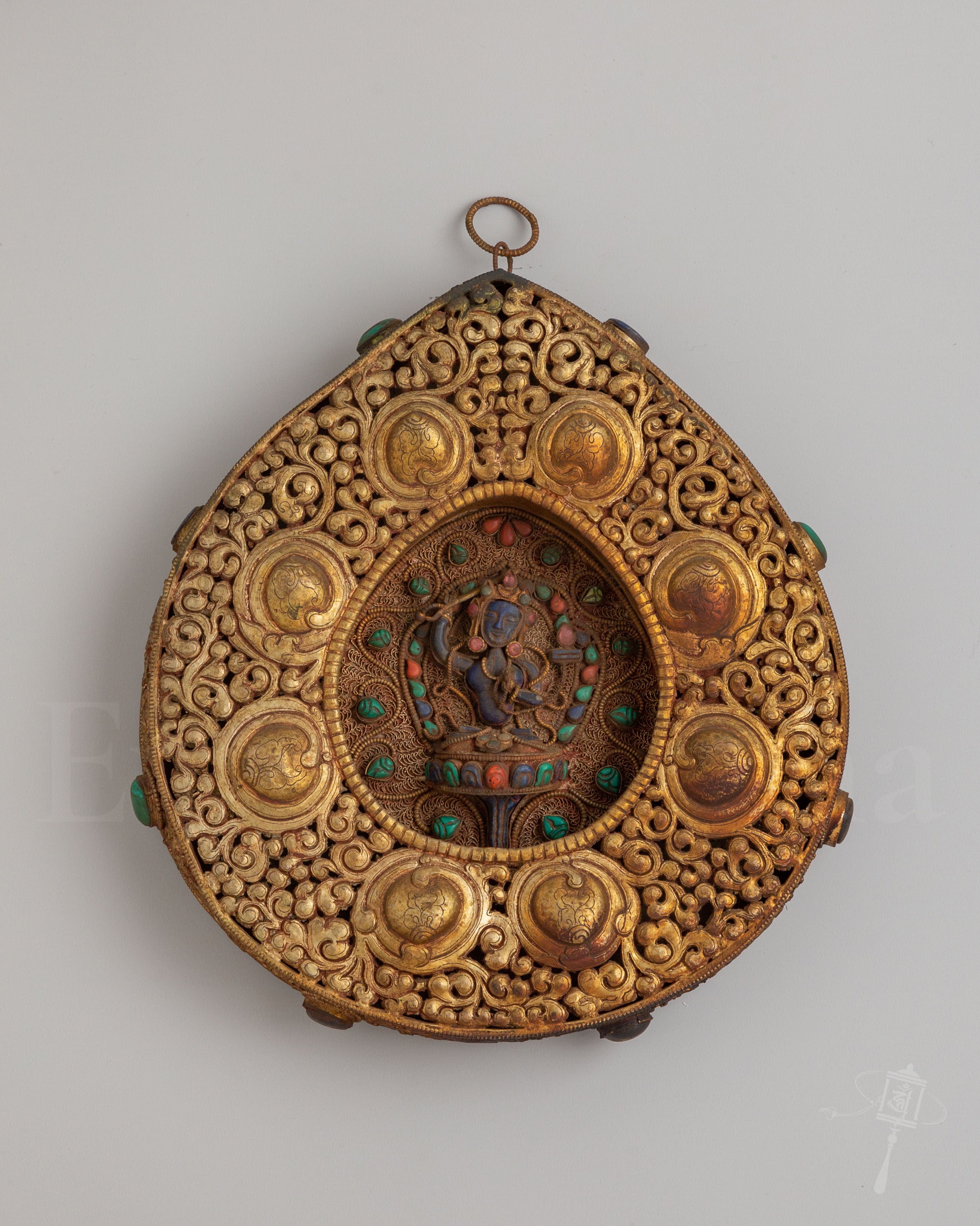 Buddhist Deity Manjushri Wall Hanging