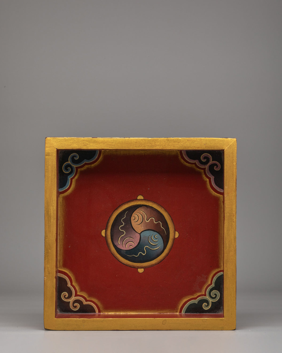Tibetan Wooden Tray | Himalayan Decor