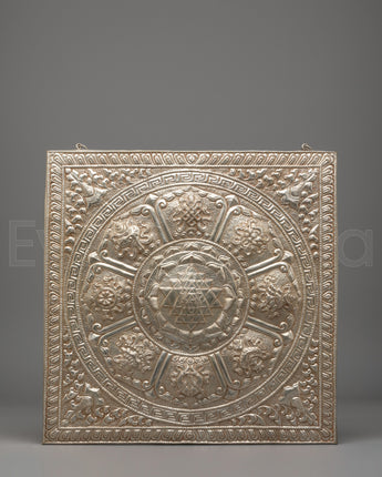 Silver Plated Altar Wall Hanging