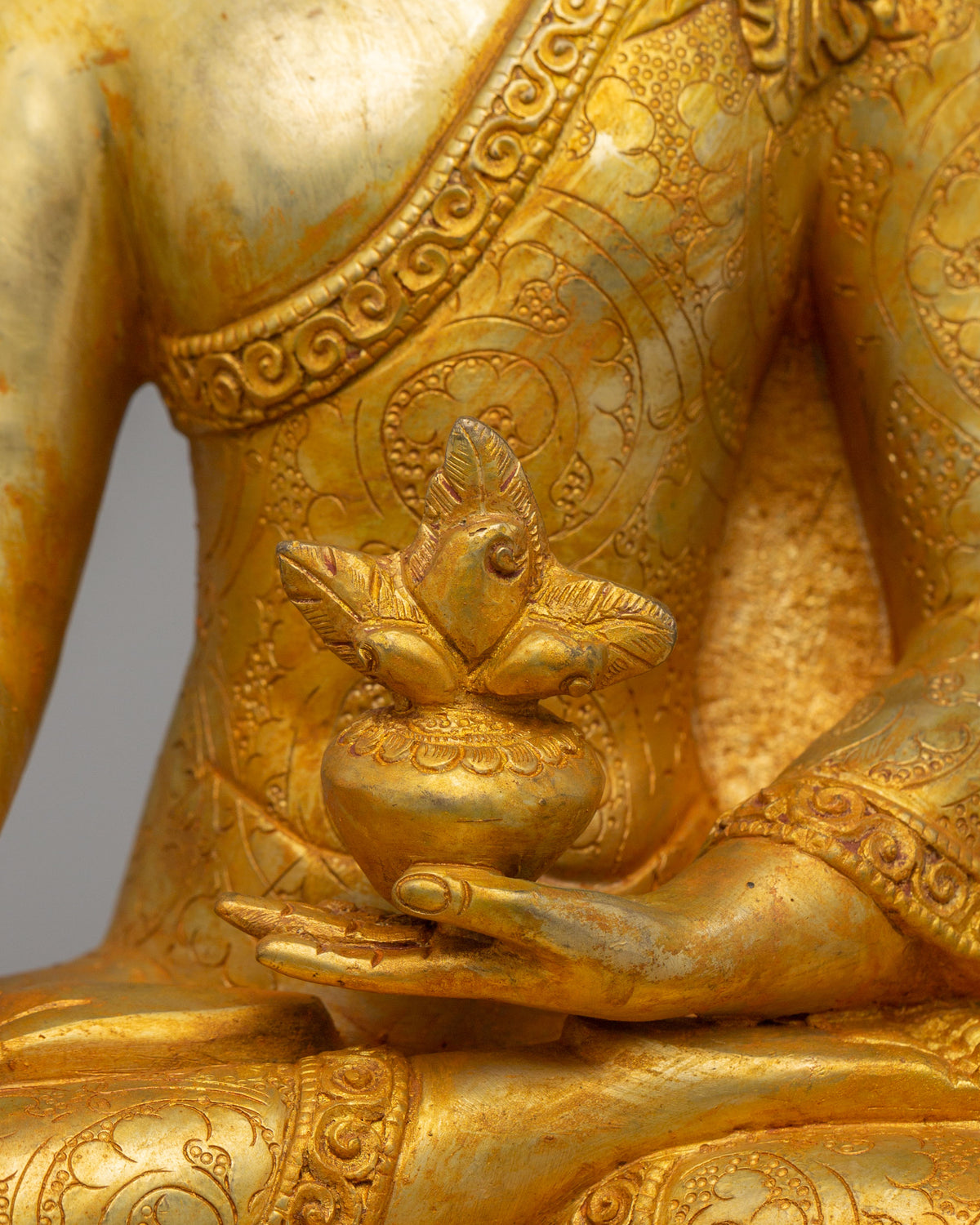 Divine Medicine Buddha Sculpture | Sacred Spiritual Art