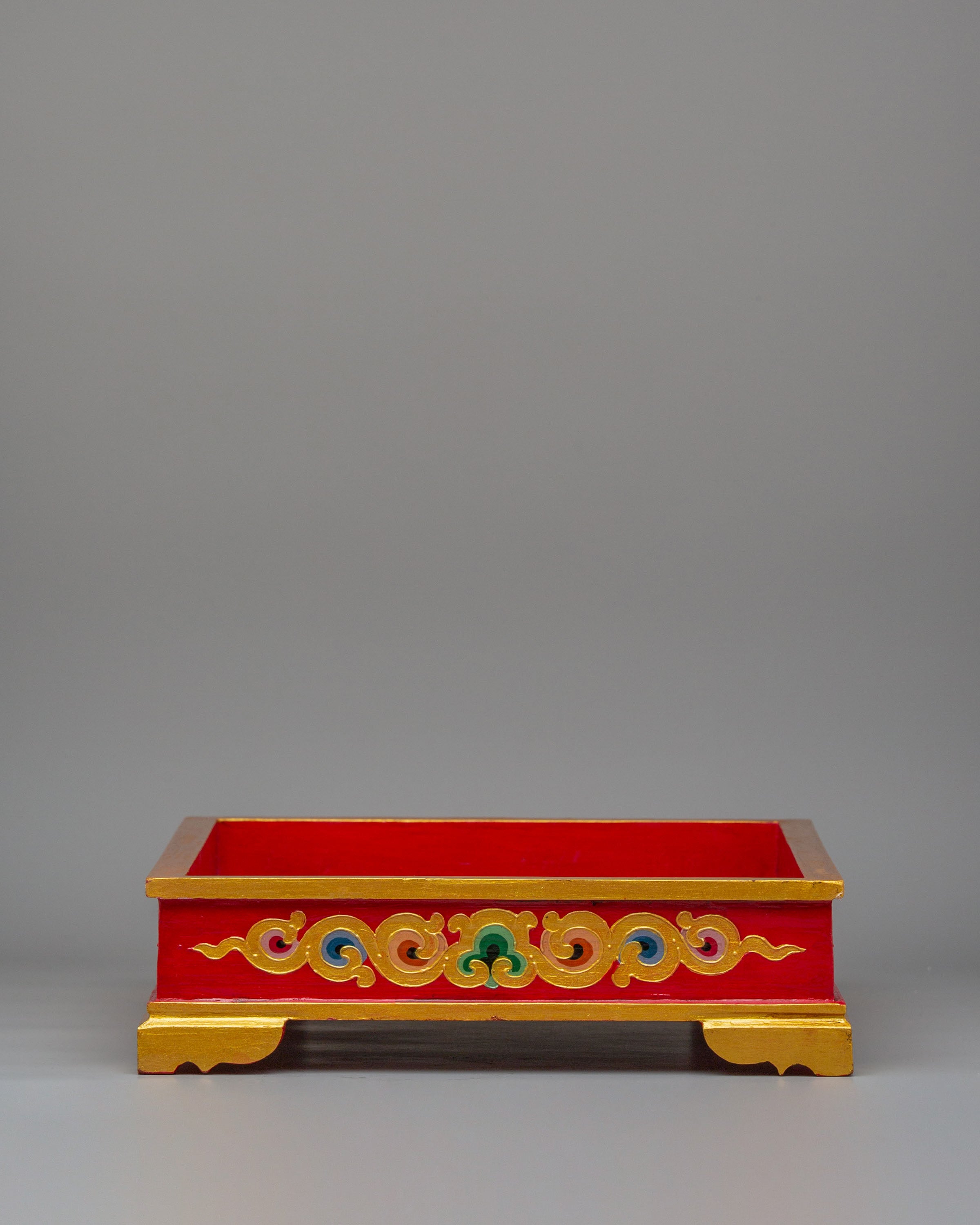 Himalayan Tibetan Tray | Unique Handcrafted Decorative Tray
