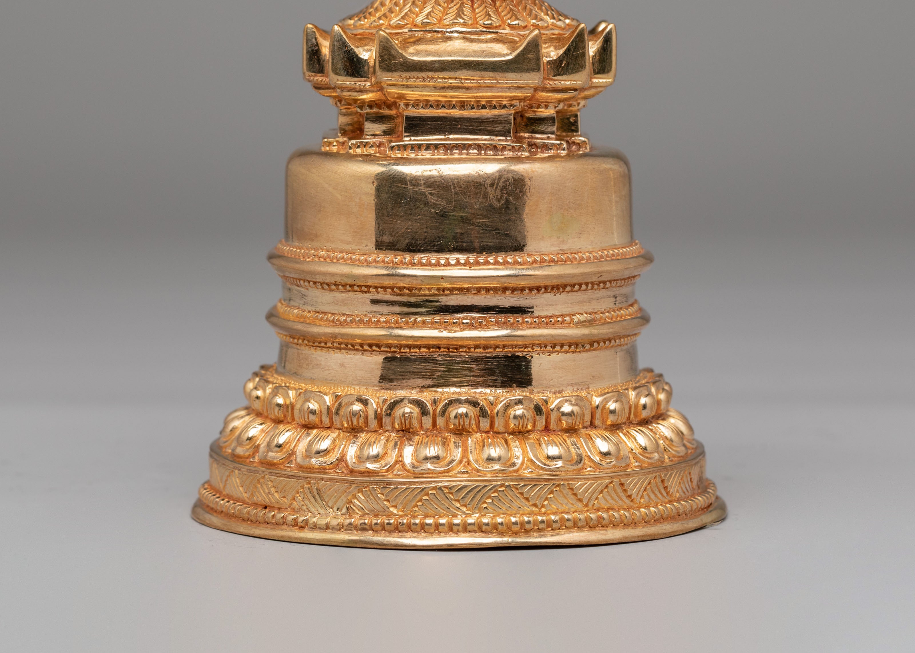 Decorative Tibetan Kadampa Stupa | Traditional Stupa for Spiritual Blessings
