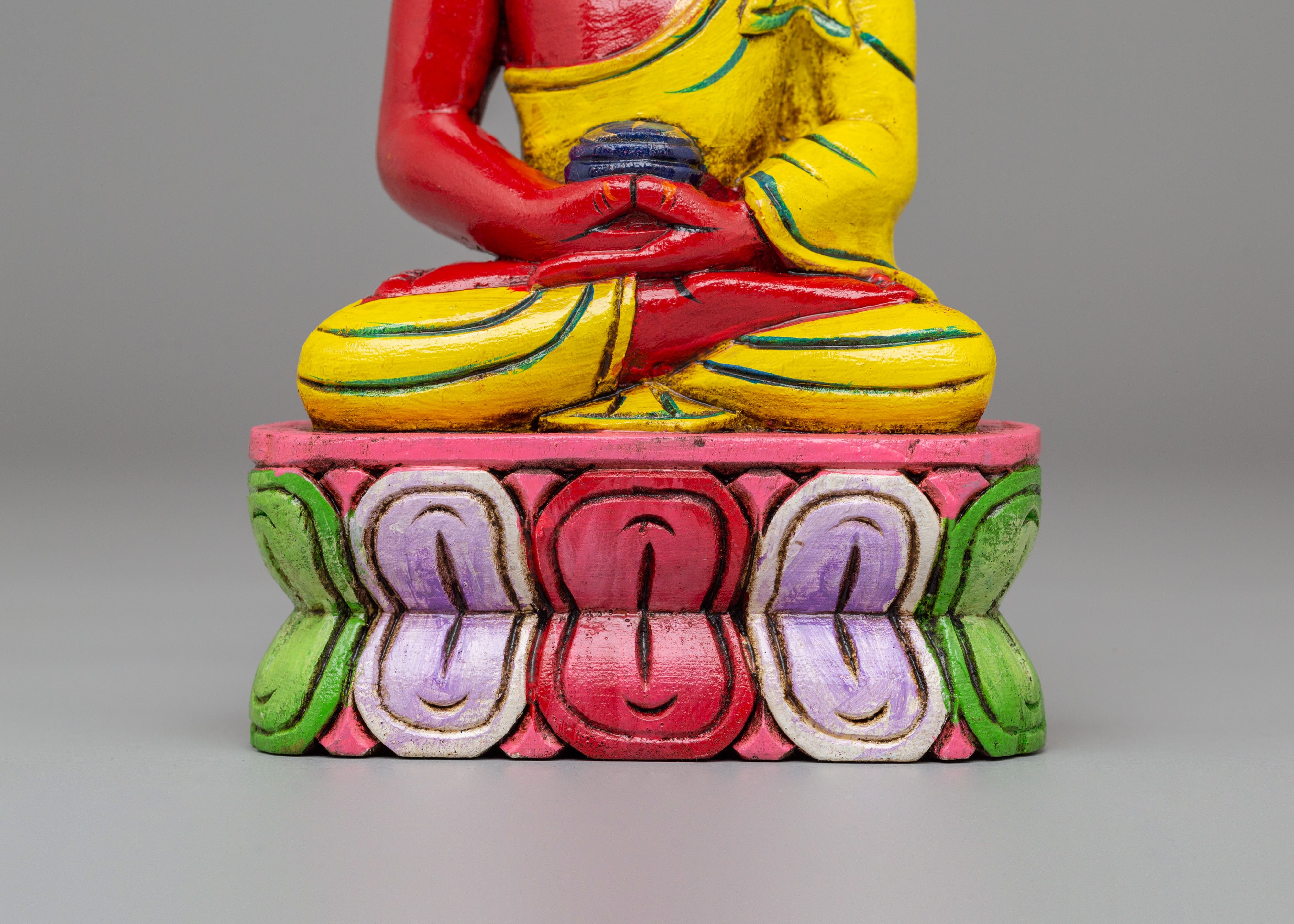 Buddhist Deity Amitabha Buddha Statue | Symbol of Infinite Light and Compassion