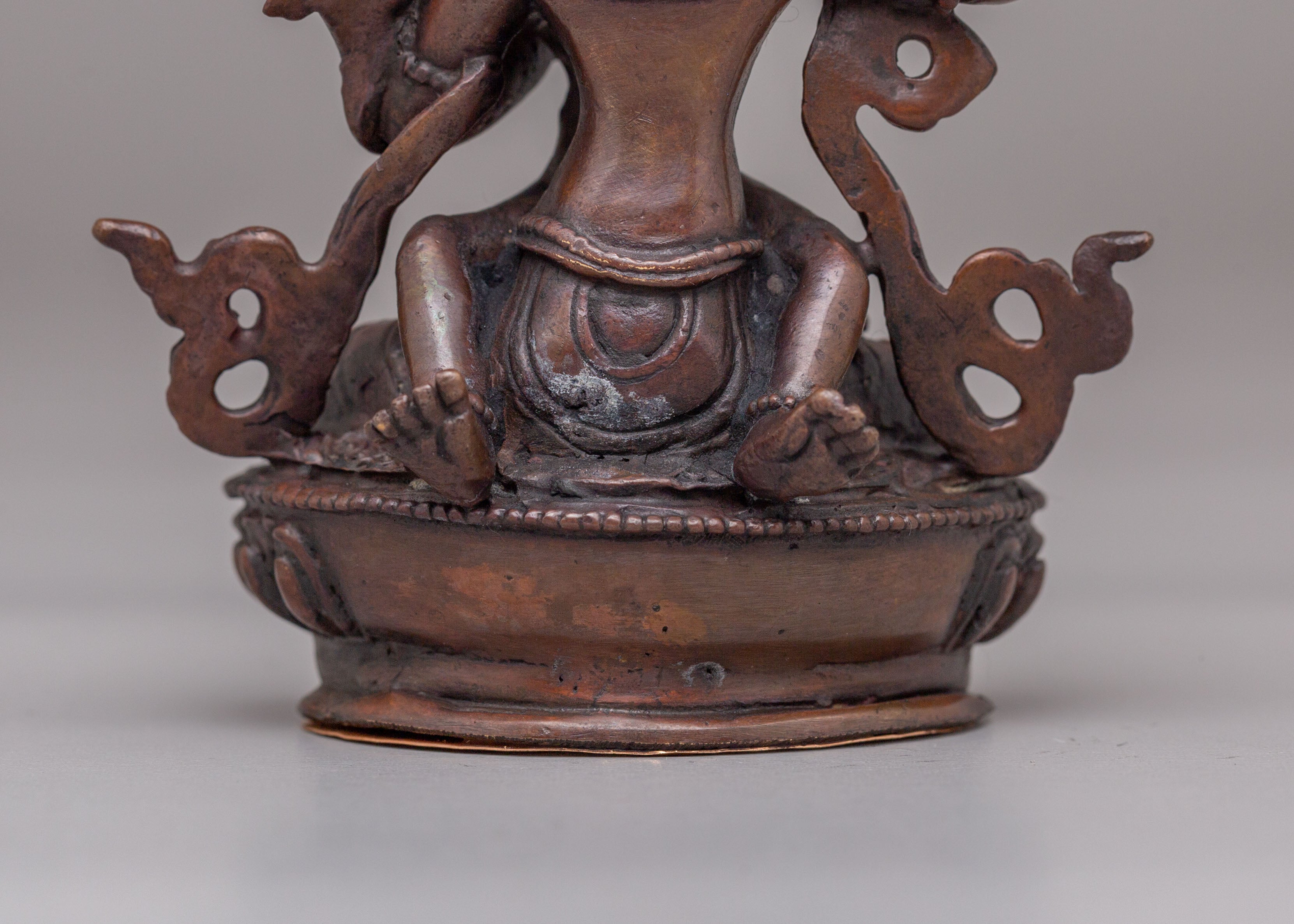 Manjushri With Consort Sculpture | Symbol of Wisdom