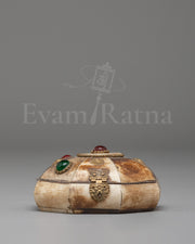 Tibetan Buddhist Jewellery Box  