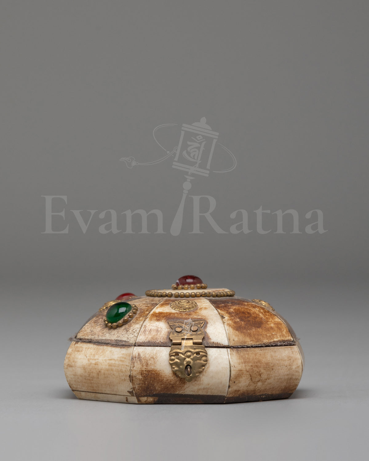 Tibetan Buddhist Jewellery Box  