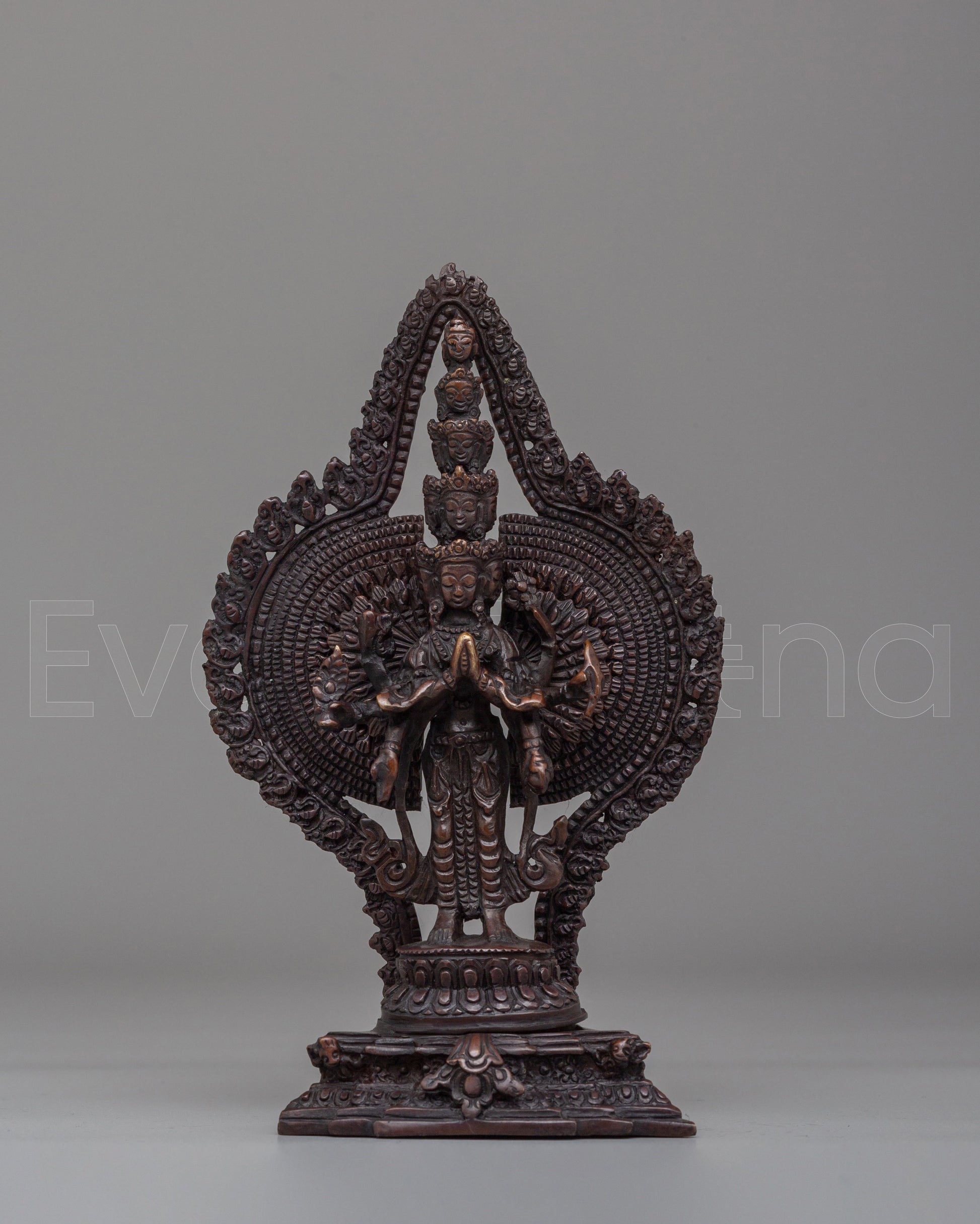 Traditional 1000 Armed Chenrezig Statue 