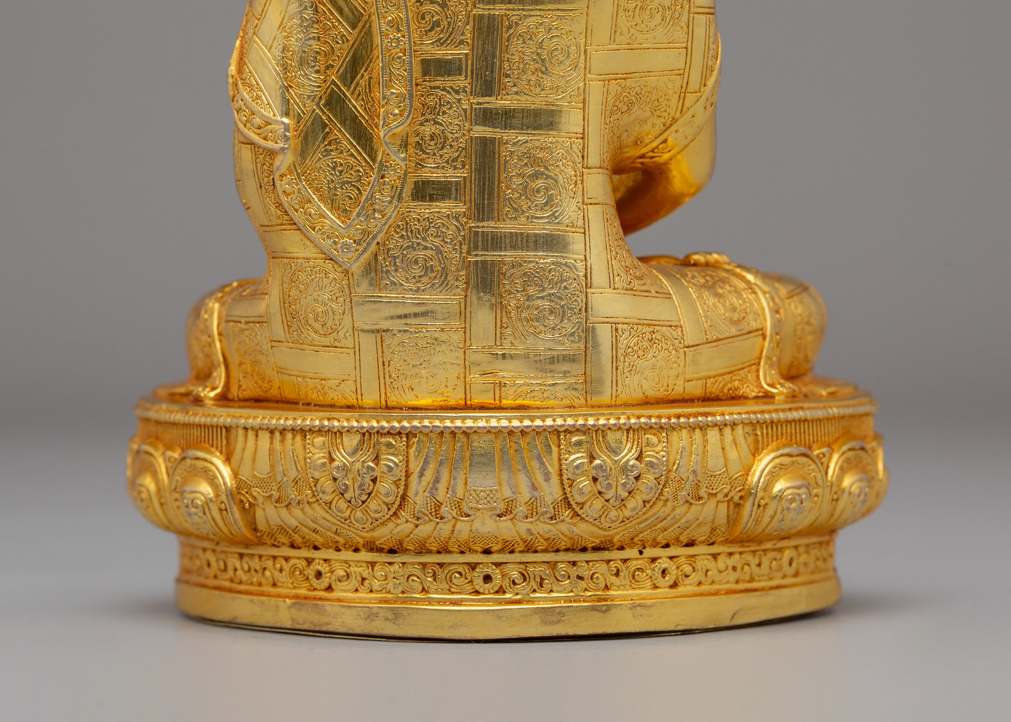 Handmade Amitabha Buddha Buddhist Statue | Sacred Artwork for Meditation