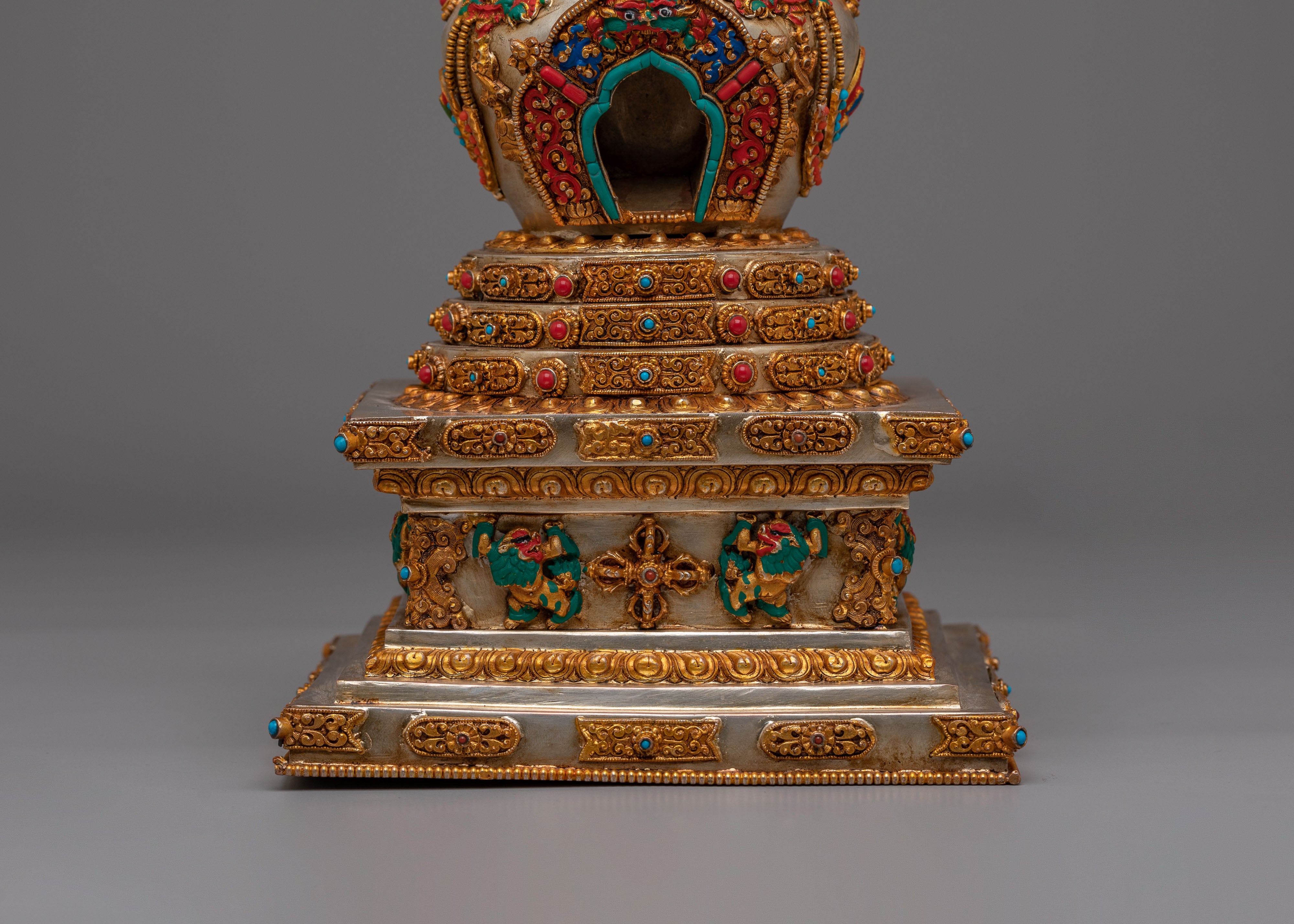 Traditional Tibetan Namgyal Stupa | Symbol of Spiritual Protection and Enlightenment