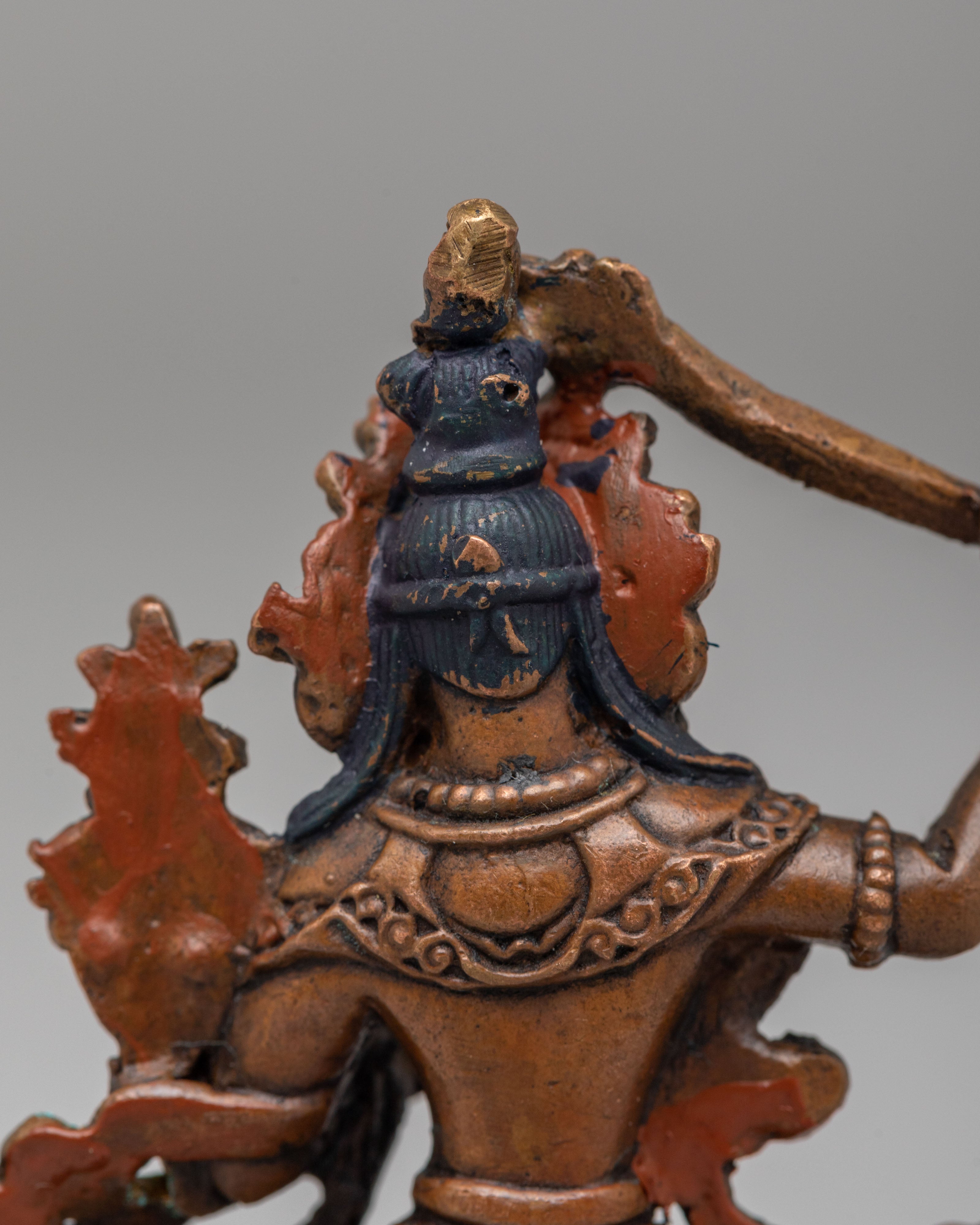 Handamde Sacred Manjushri Sculpture | Bodhisattva of Wisdom Artwork