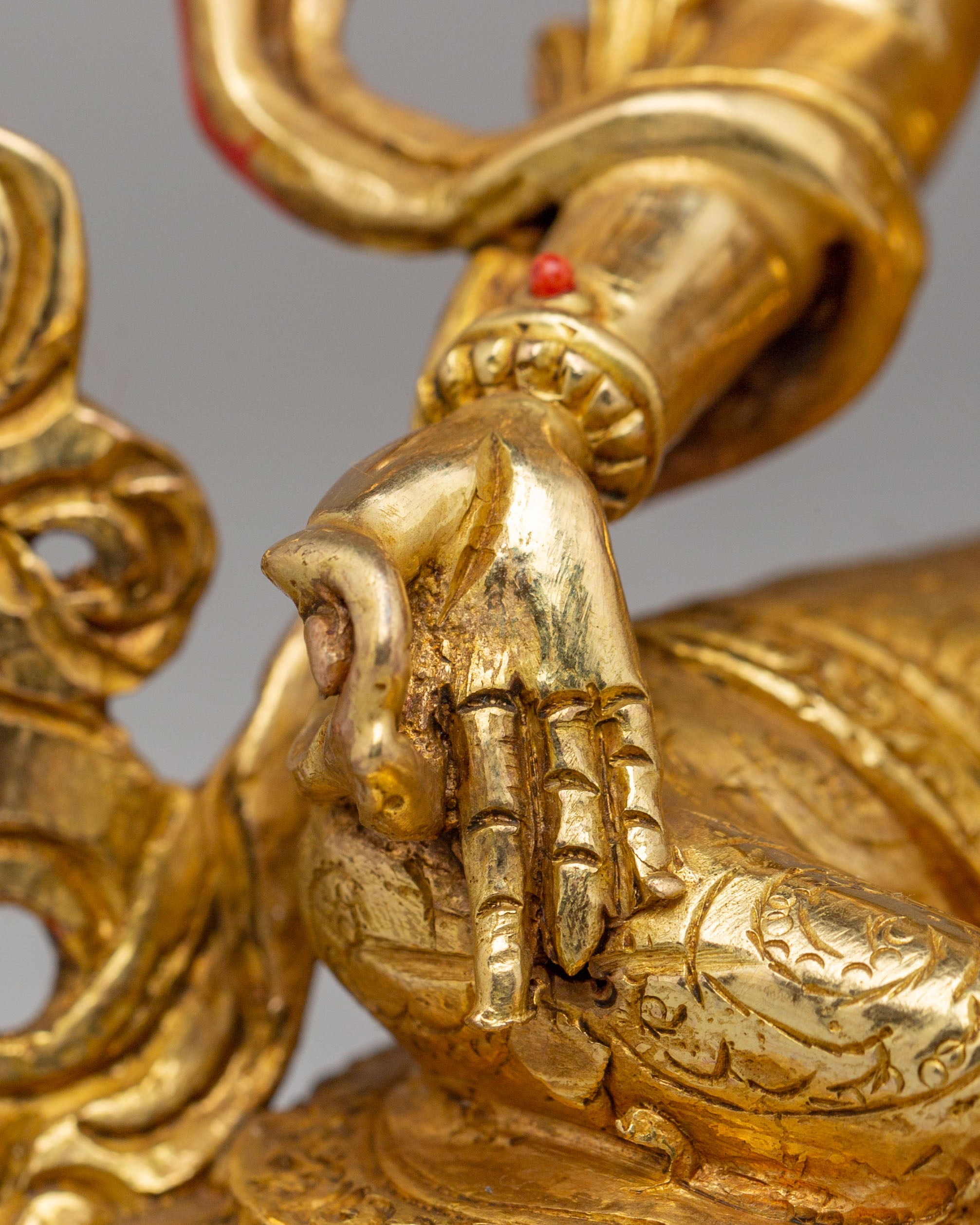 Green Tara Statue for Compassion | Tibetan Buddhist Figurine