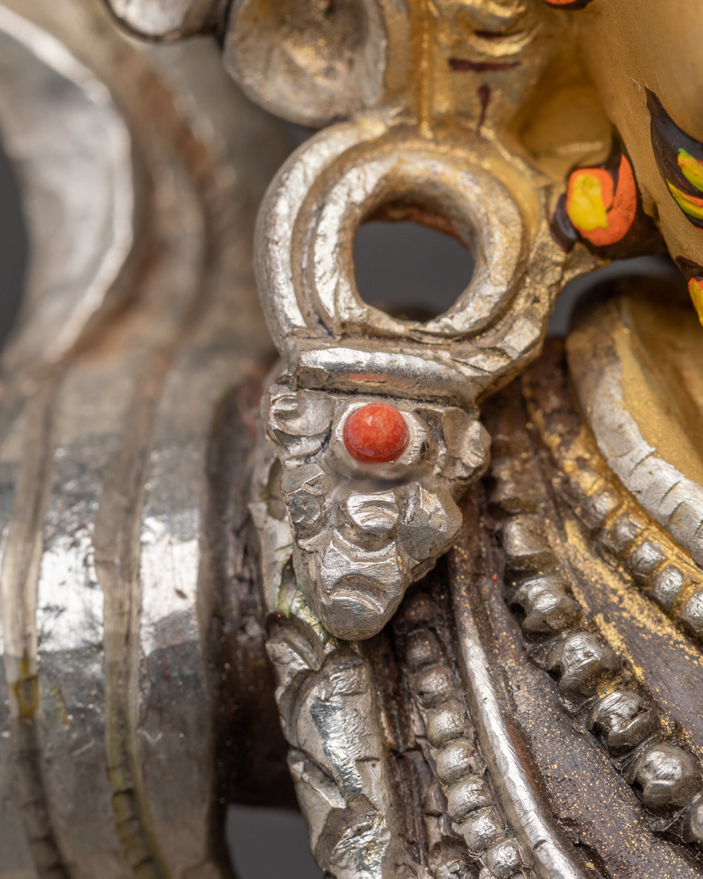 Vajrapani Spiritual Statue | Handcrafted Tibetan Buddha Figurine